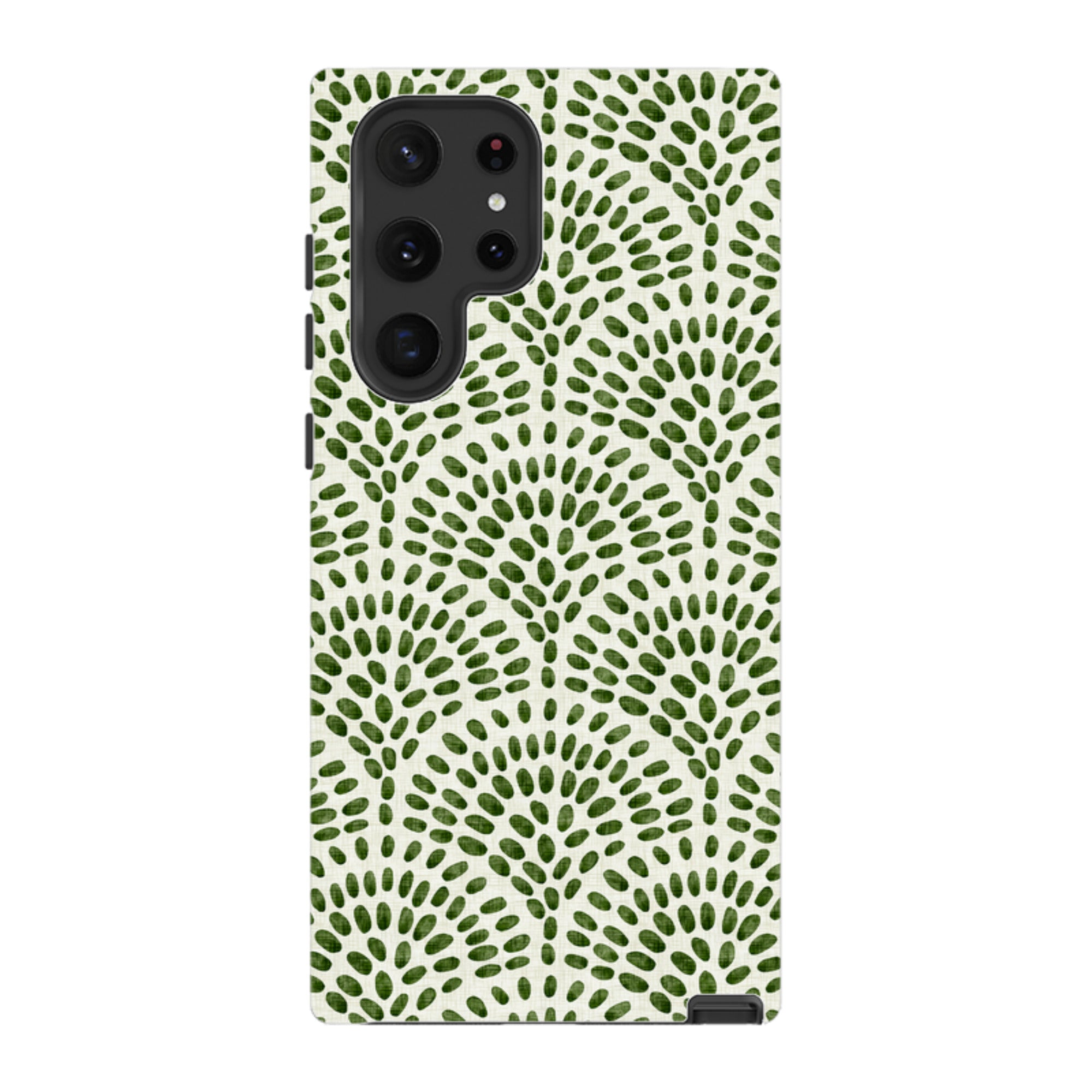 Samsung Tough  Case - Scallop - Green By Katherine Quinn