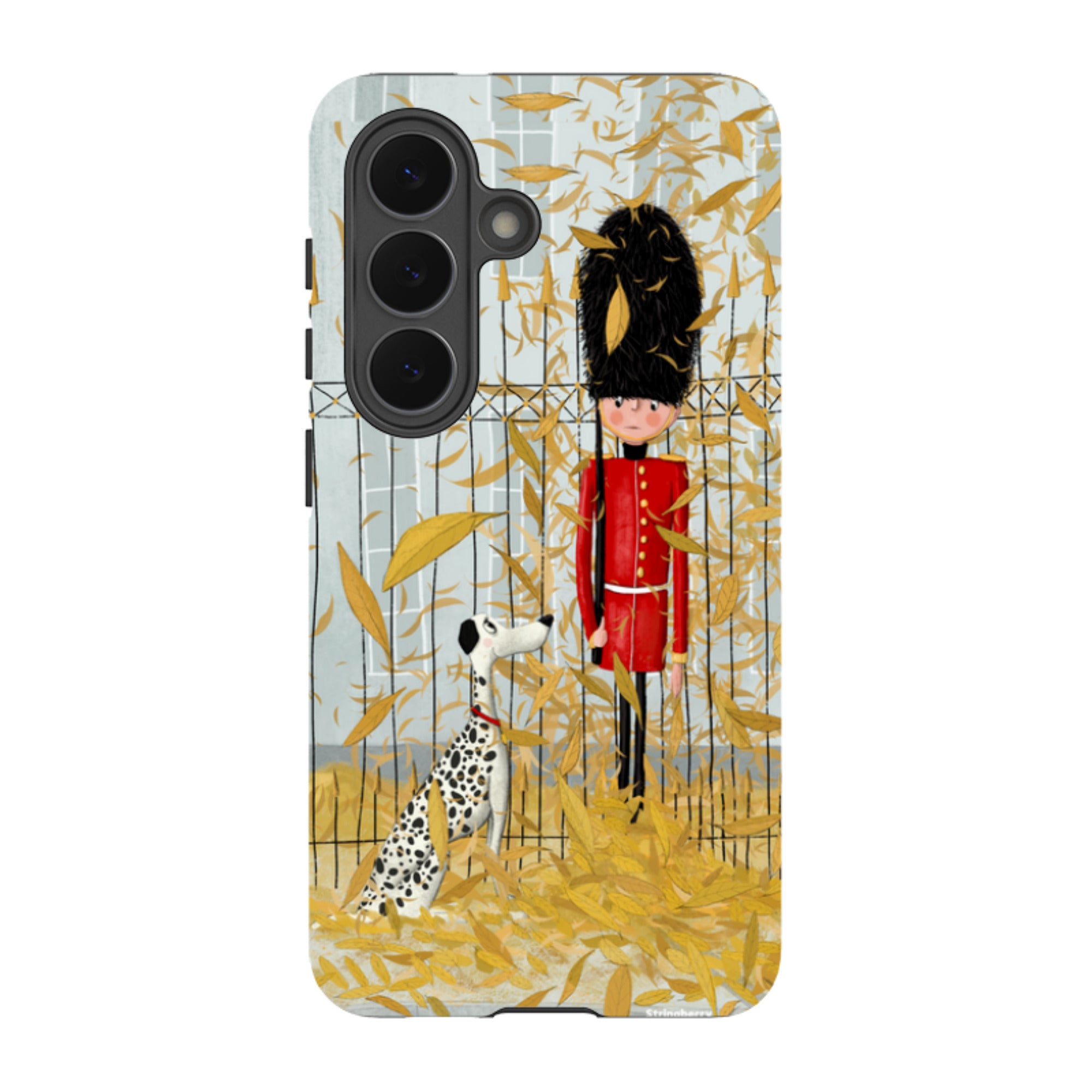 Samsung Tough Case - London In Leaves By Maja Lindberg