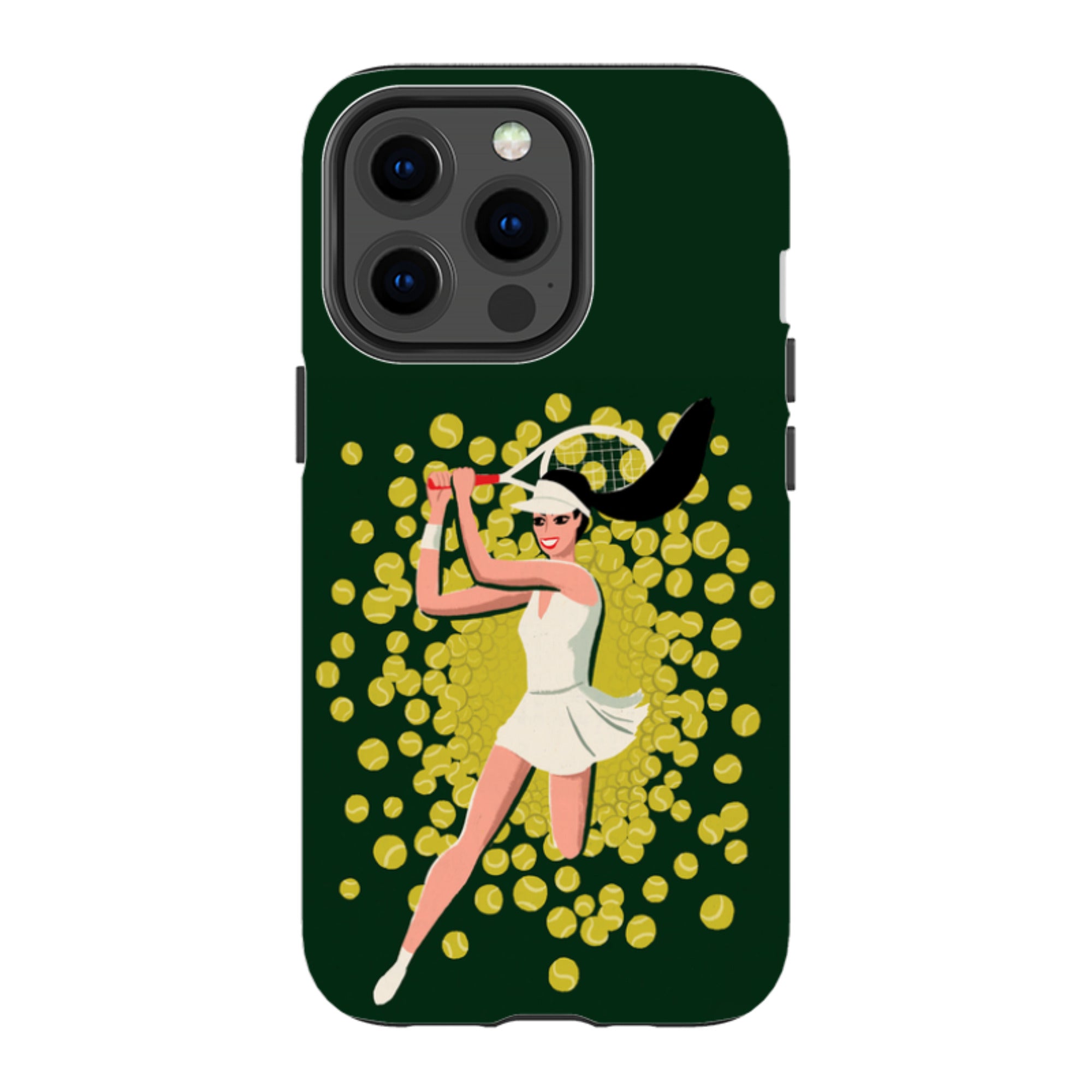 iPhone Tough Case - Tennis Burst