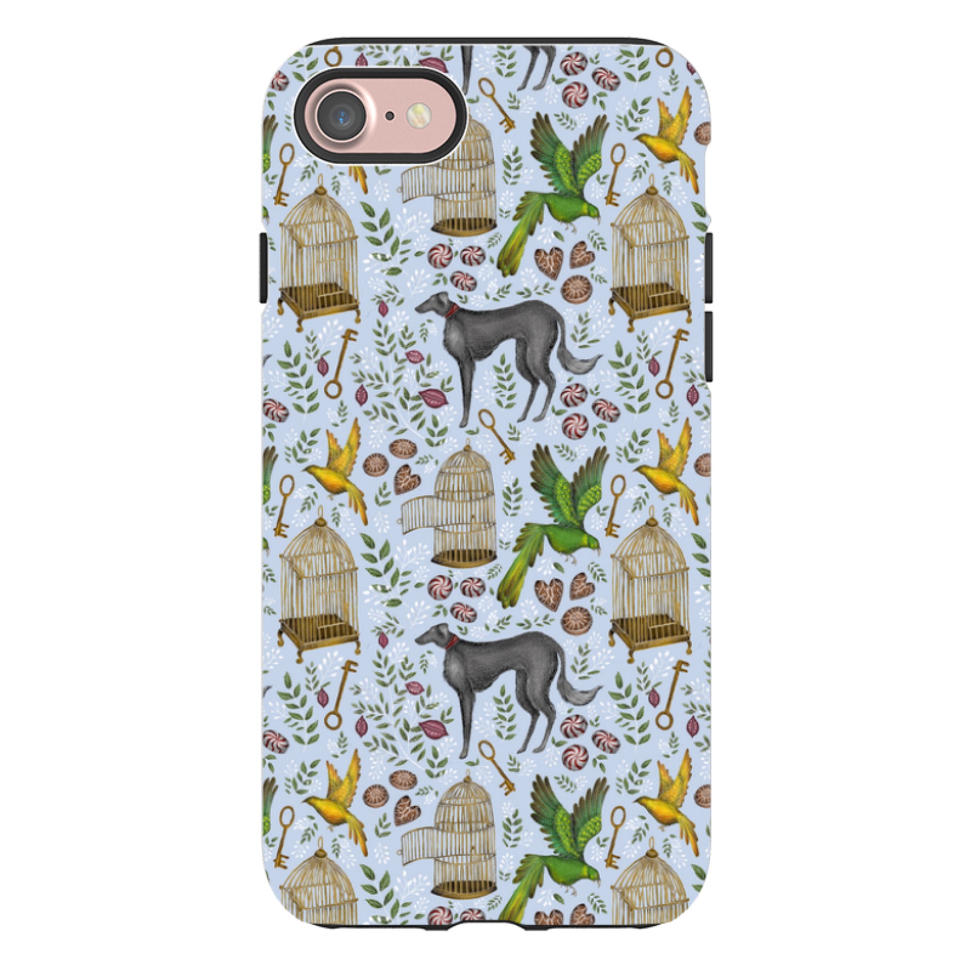iPhone Tough Case - Amsterdam Blue By Catherine Rowe