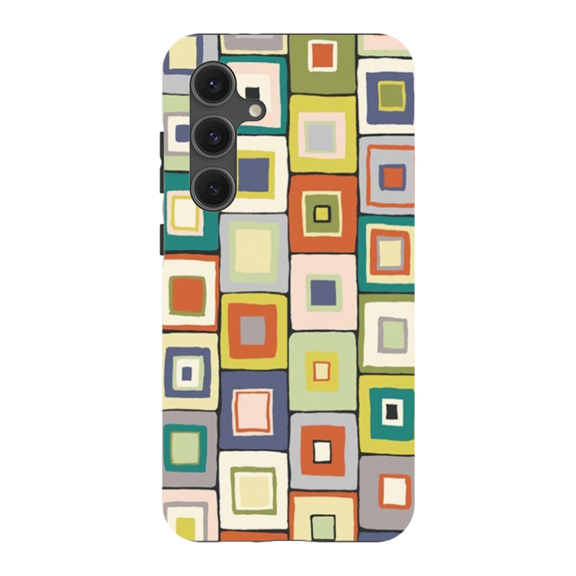 Samsung Tough Case - Atelier Blanket Squares Urbane By Sarah Campbell