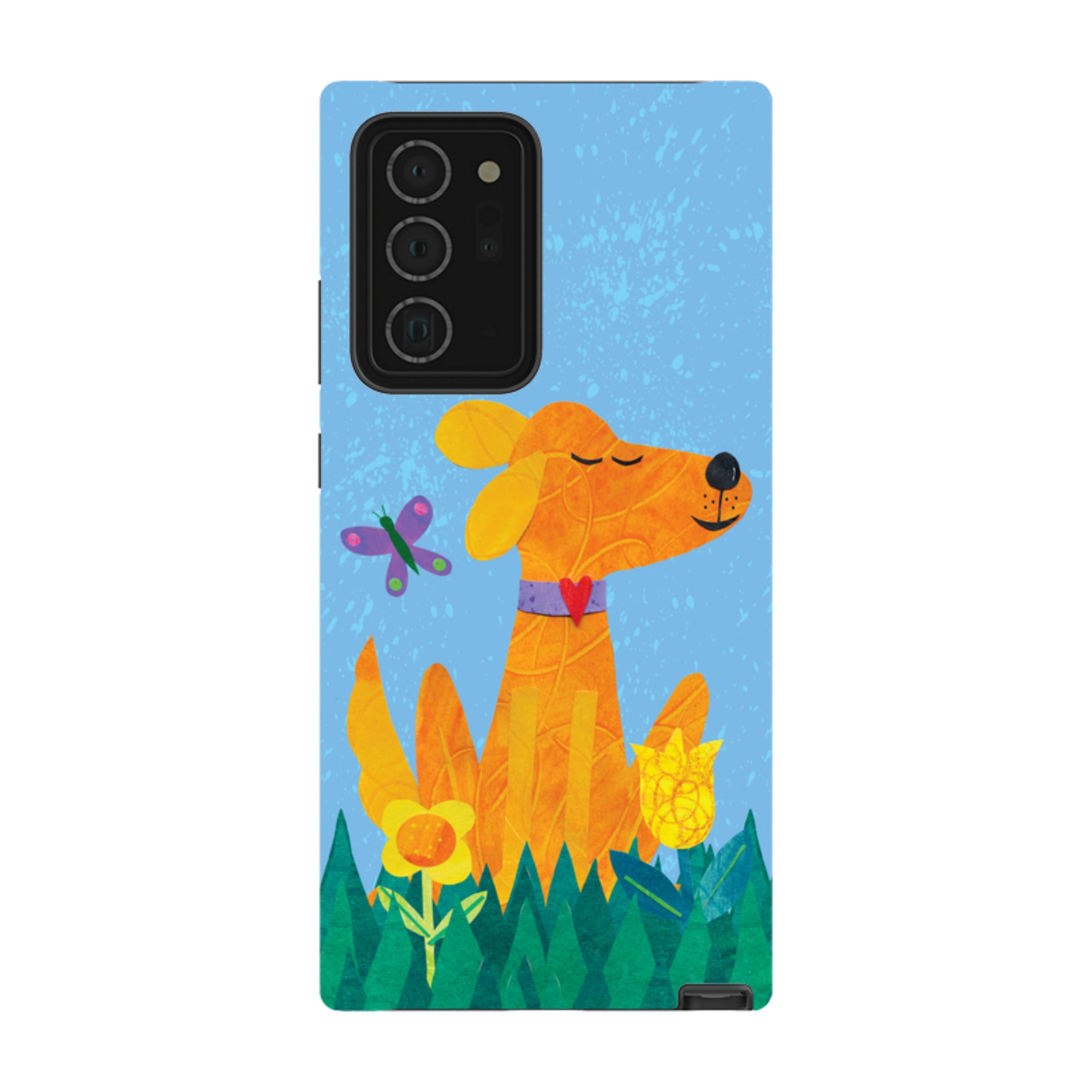 Samsung Tough Case - Pup In The Grass By Tracey English