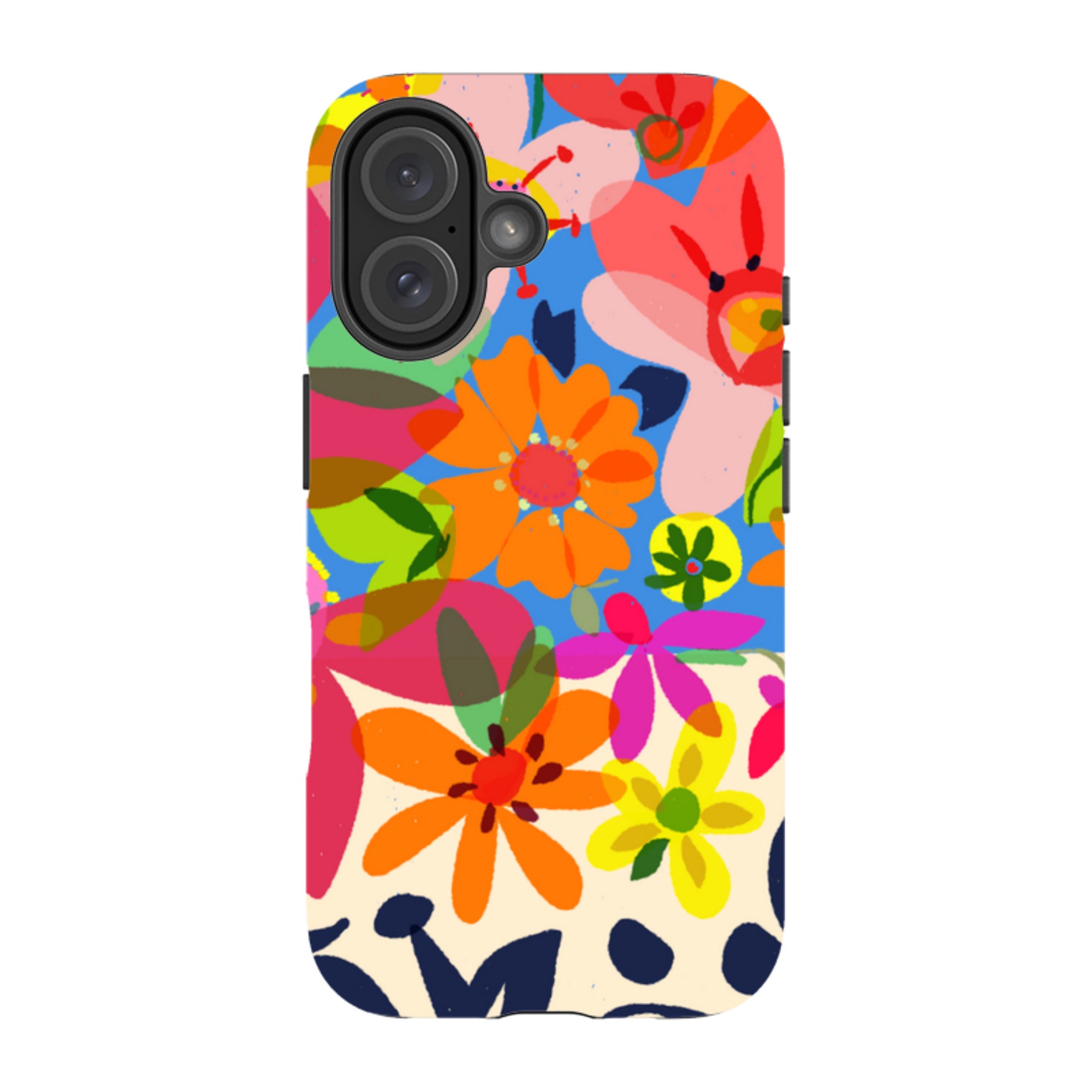 iPhone Tough Case - Beautiful Blooms By Sarah Campbell