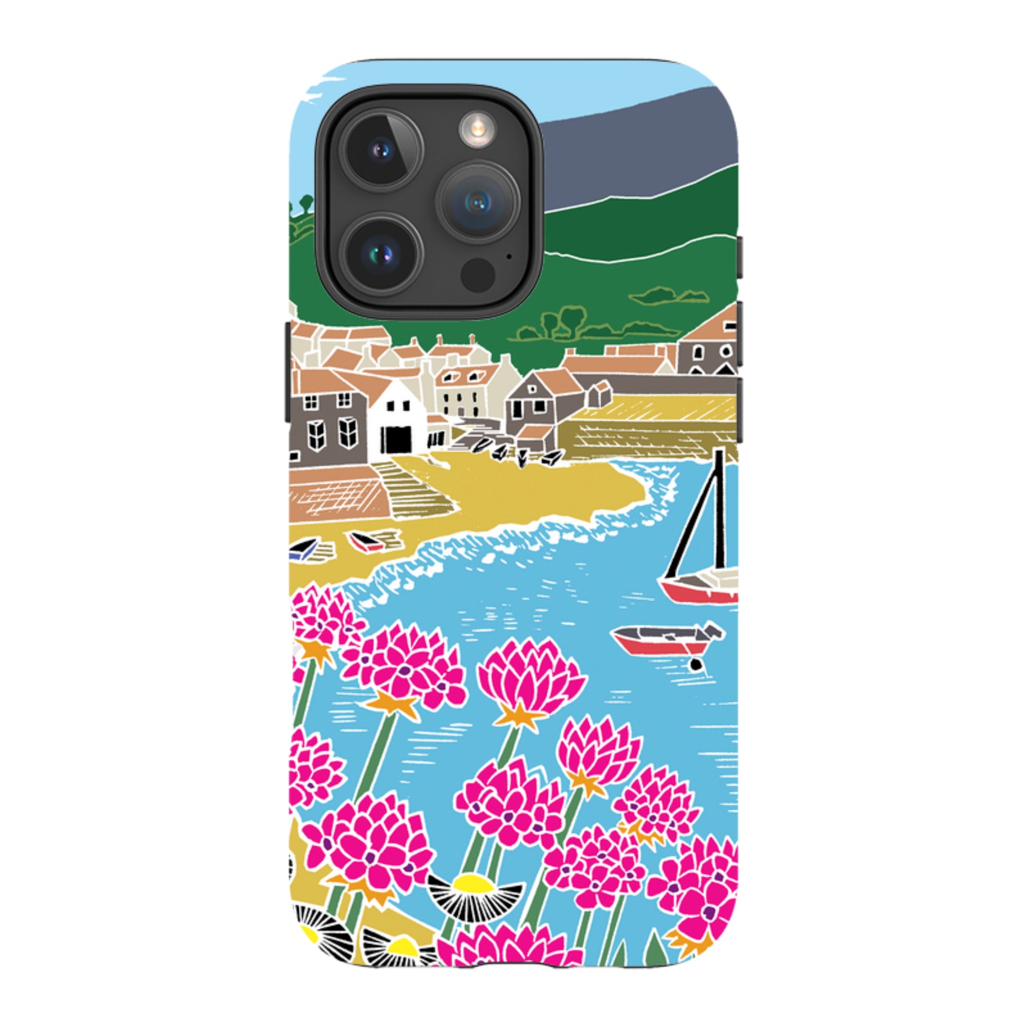 iPhone Tough Case - Quaint Harbour By Kate Heiss