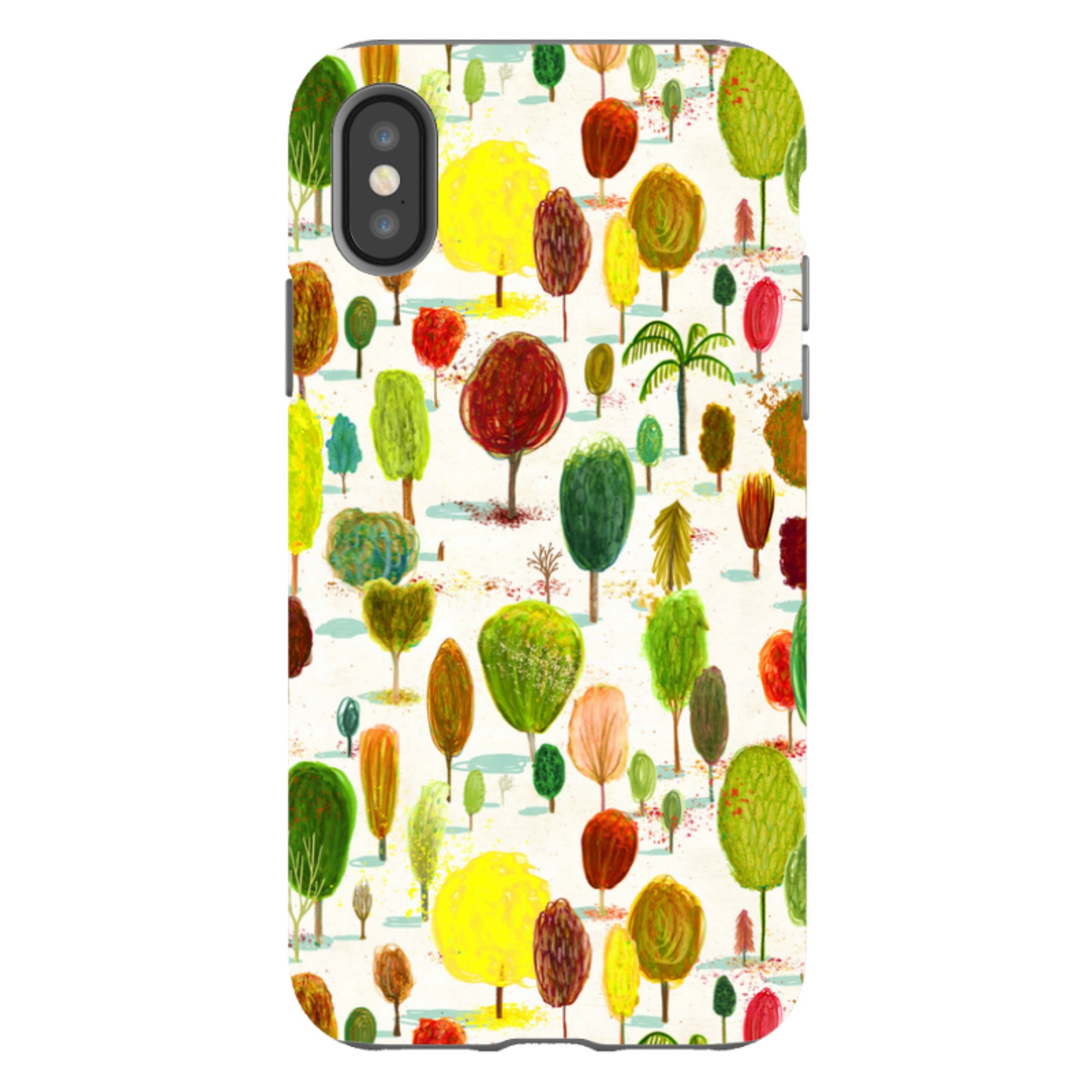 iPhone Tough Case - Autumn In The Arboretum By Katherine Quinn