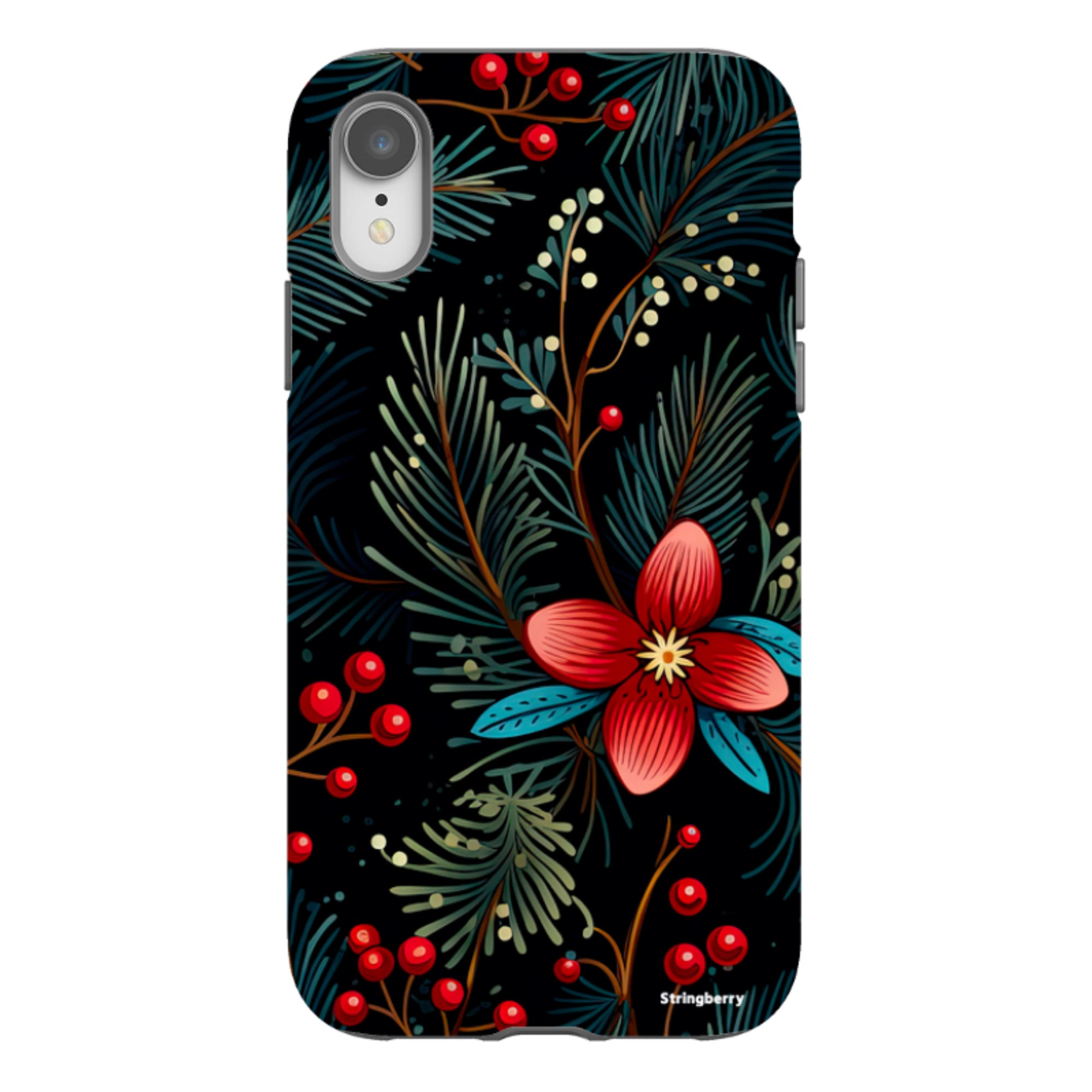 iPhone Tough Case - Red Berries