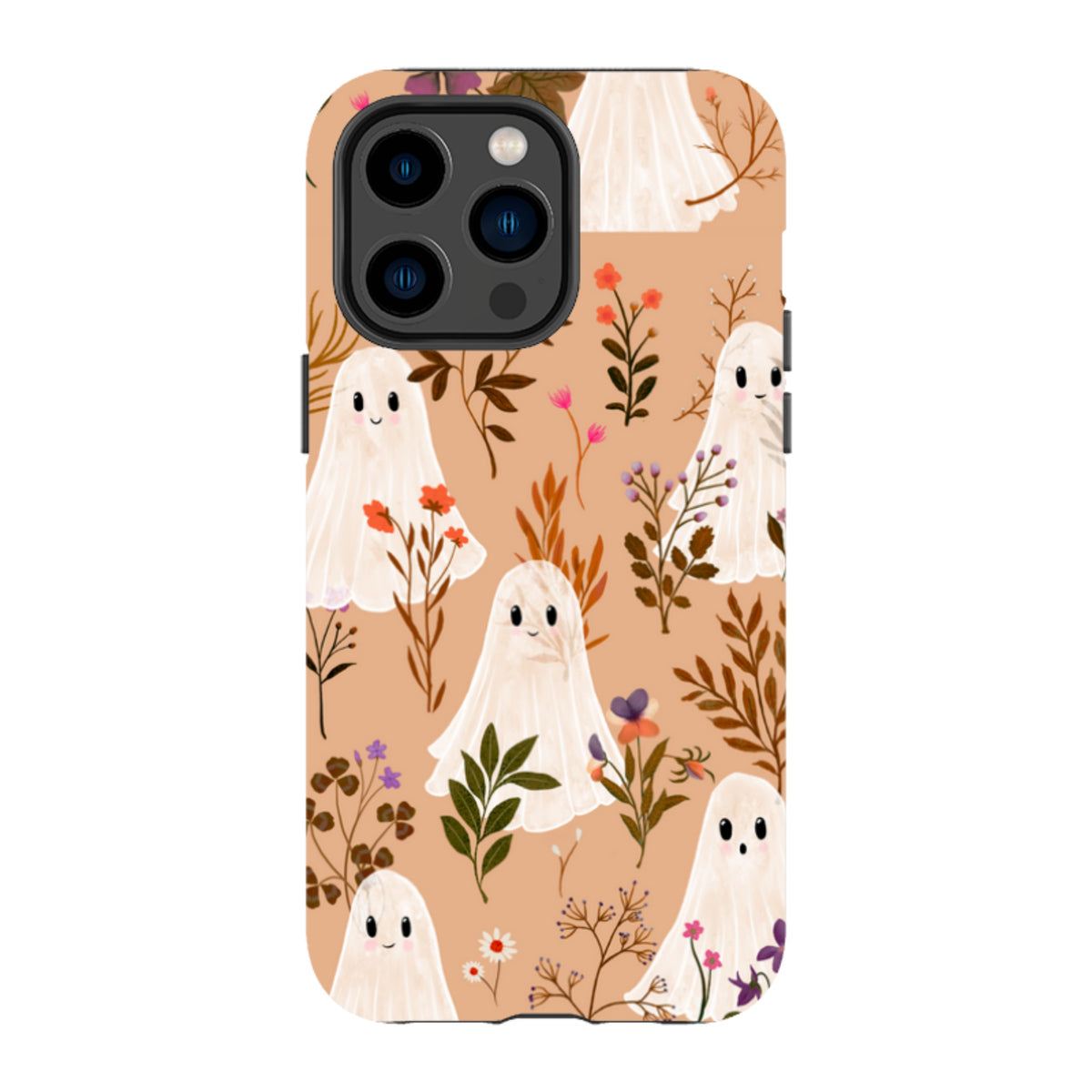 iPhone Tough Case - Ghost in the Garden - Cider Clay By Katherine Quinn