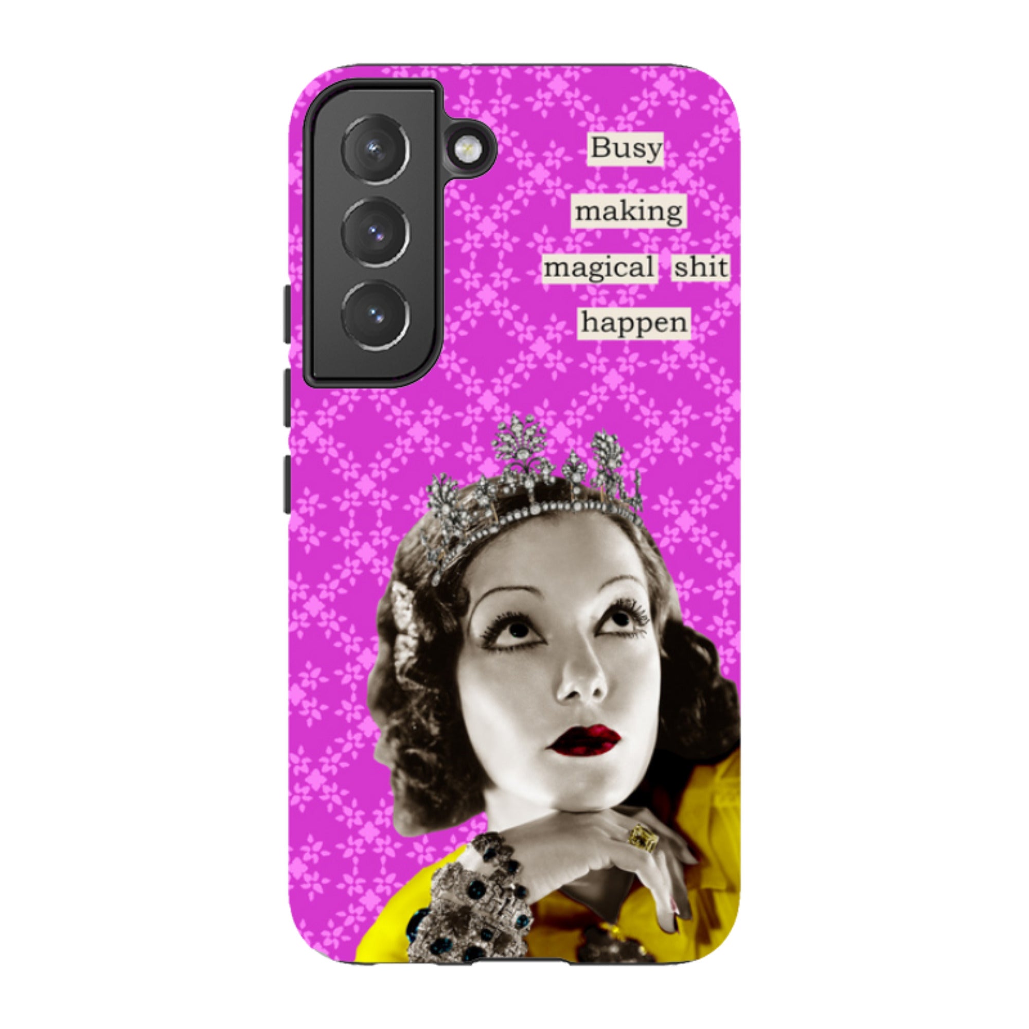Samsung Tough Case - Busy Making Sh-t Happen By Clare Jordan