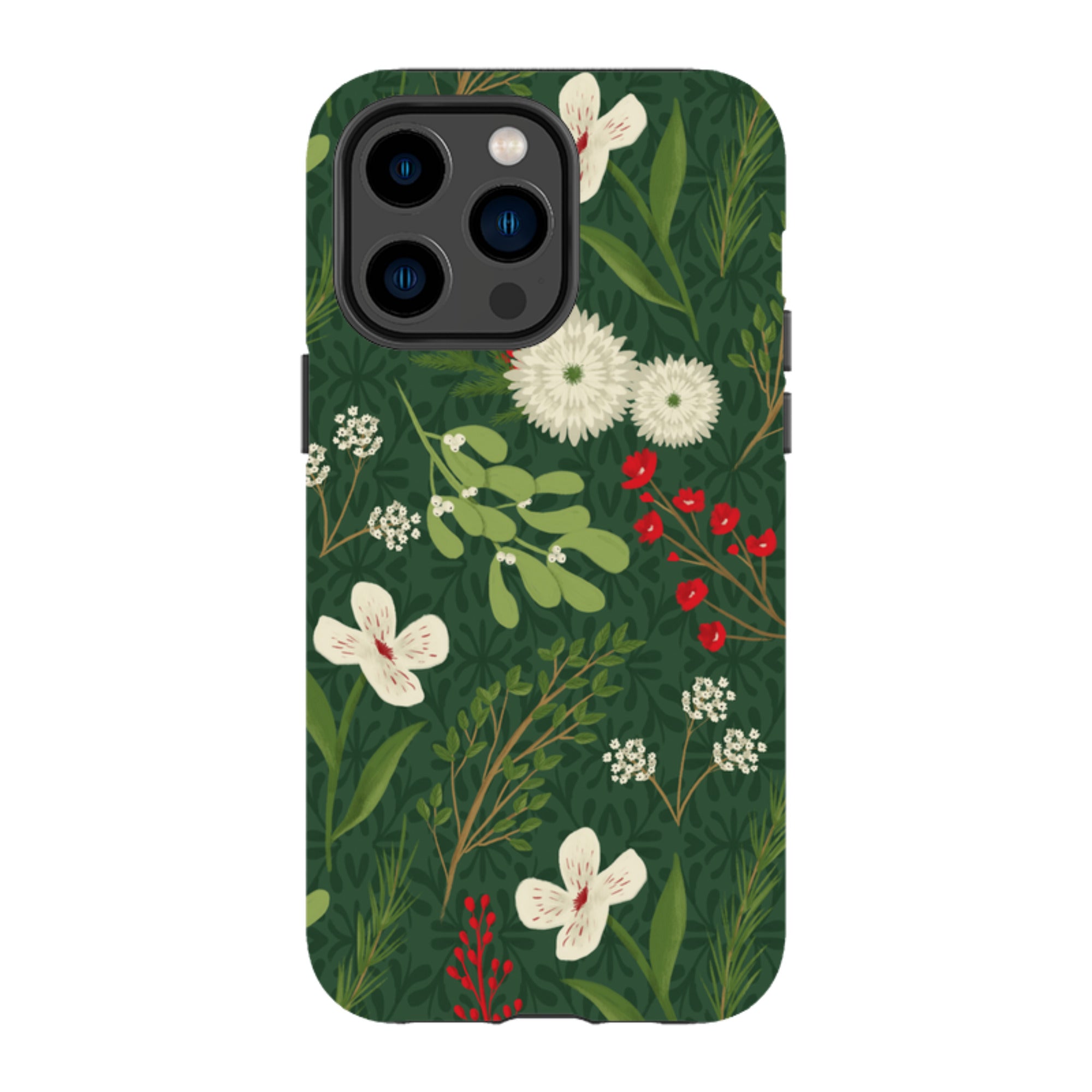 iPhone Tough Case - Holiday Foliage By Abby Jacobs