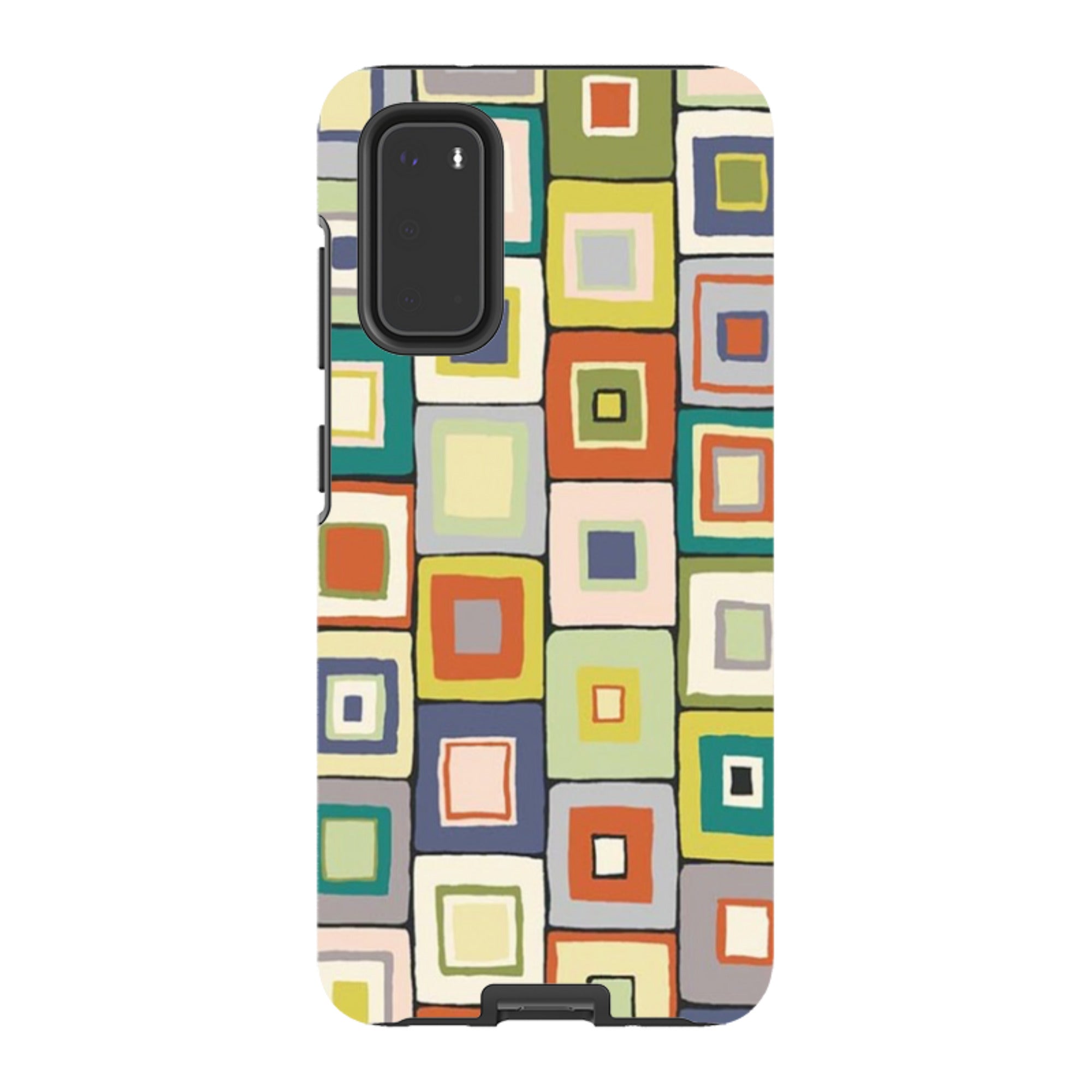 Samsung Tough Case - Atelier Blanket Squares Urbane By Sarah Campbell