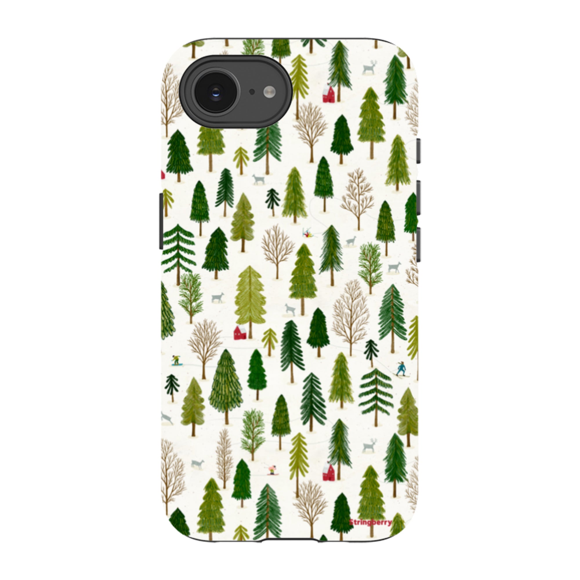 iPhone Tough Case - Winter Landscape IV By Katherine Quinn