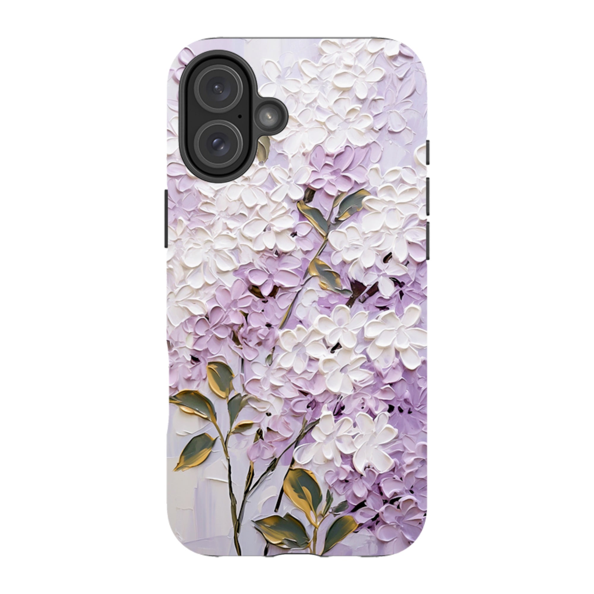 iPhone Tough Case - Purple Floral II