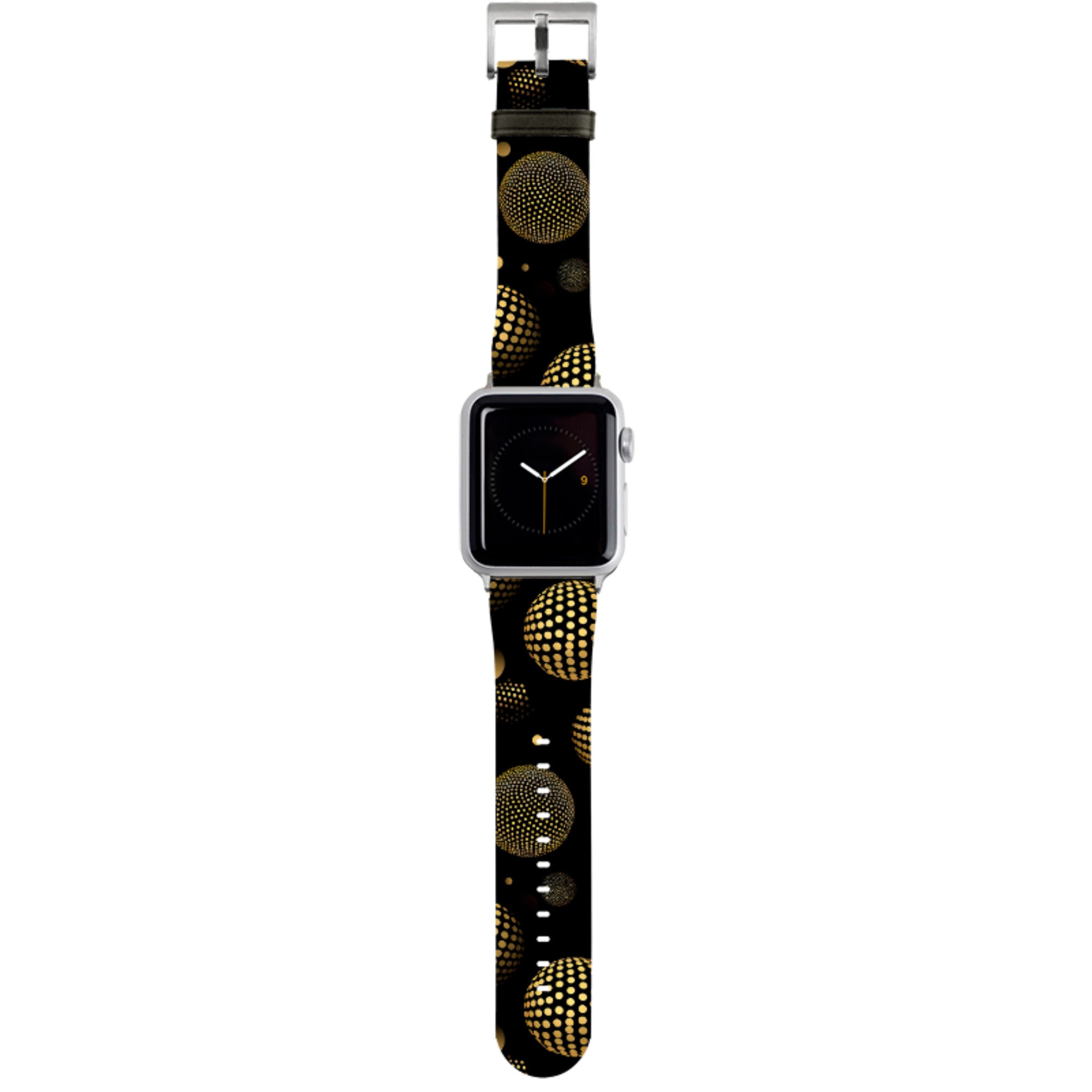 Dark Polka Apple Watch Strap