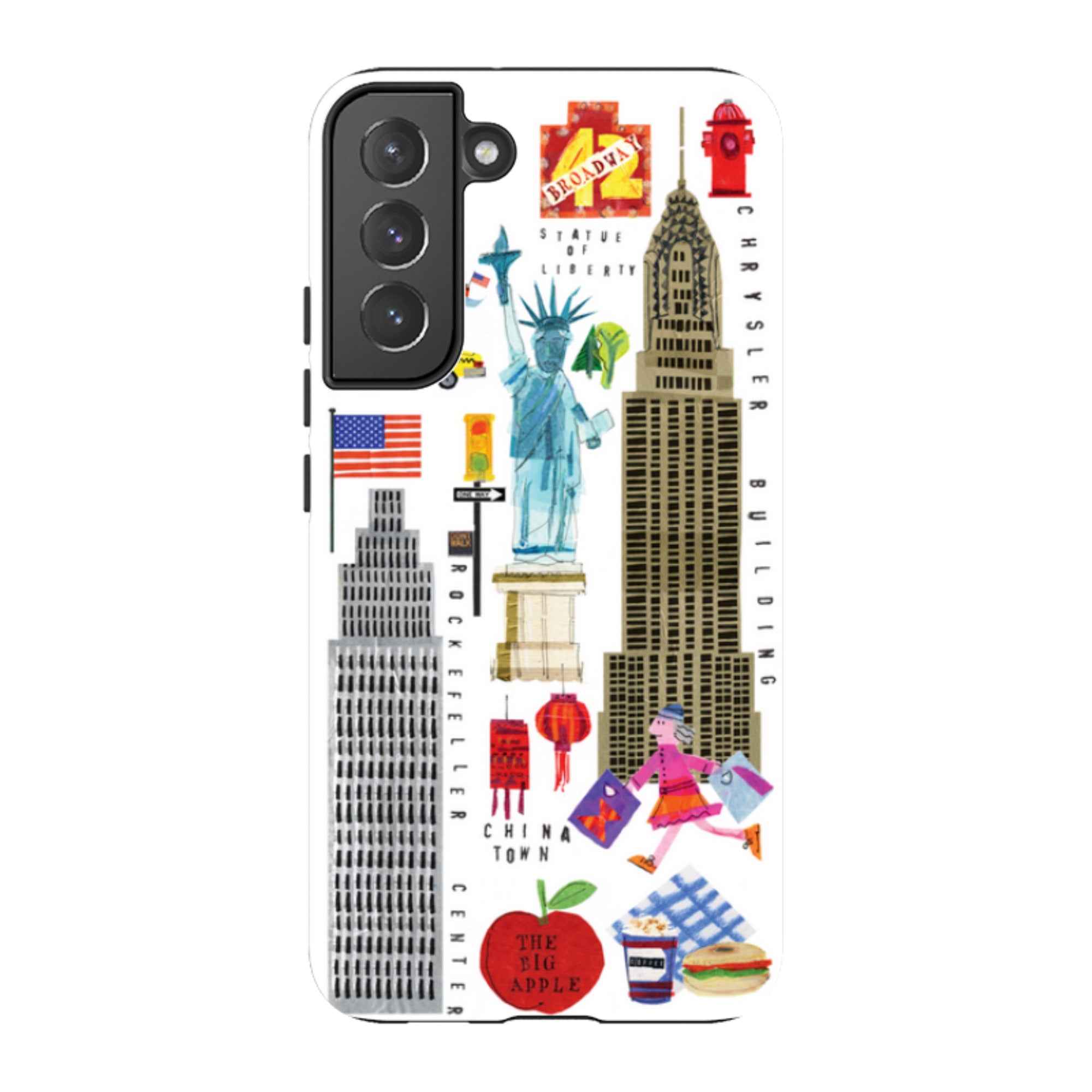 Samsung Tough Case - New York Icons By Tracey English