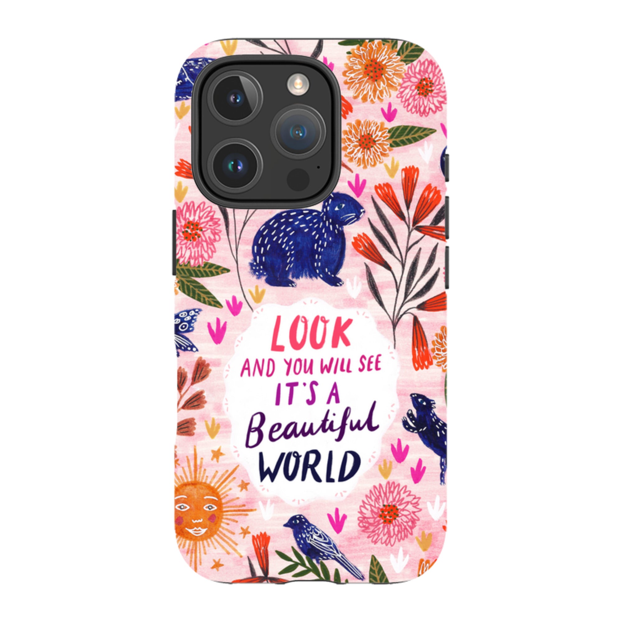 iPhone Tough Case - Beautiful World By Lee Foster Wilson
