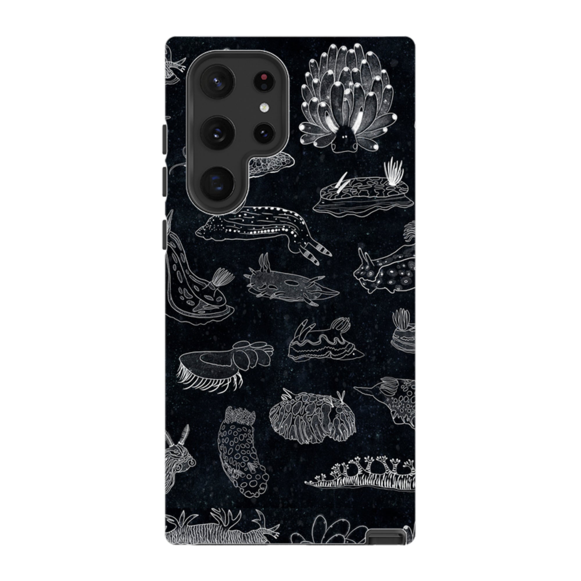 Samsung Tough Case - Nudibranch Line Drawing By Katherine Quinn
