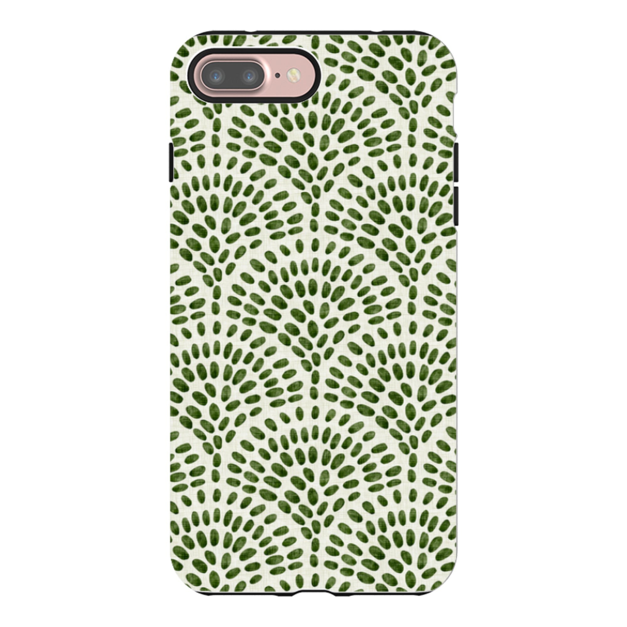 iPhone Tough Case - Scallop - Green By Katherine Quinn