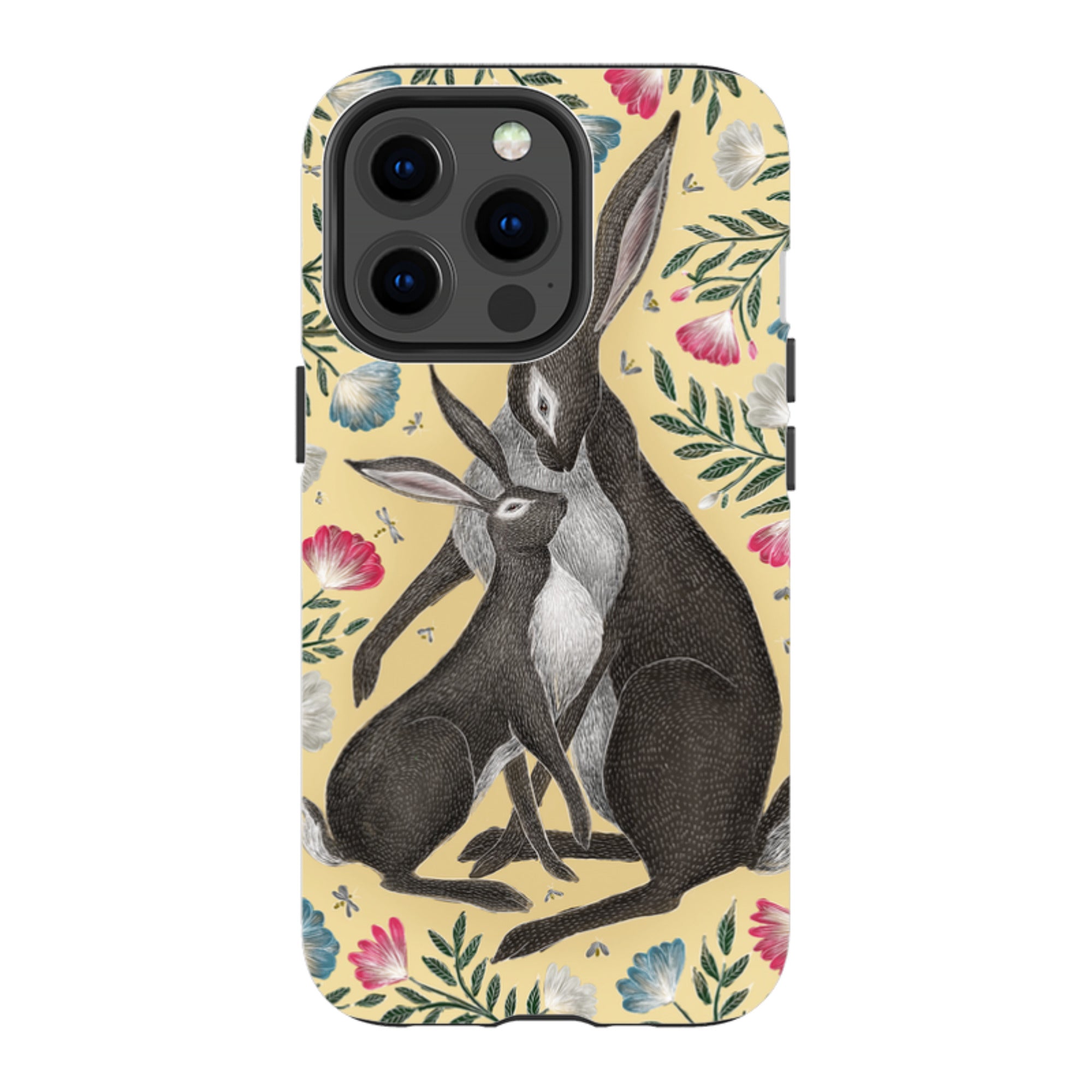 iPhone MagSafe Tough Case -  Mother and baby Hare By Catherine Rowe
