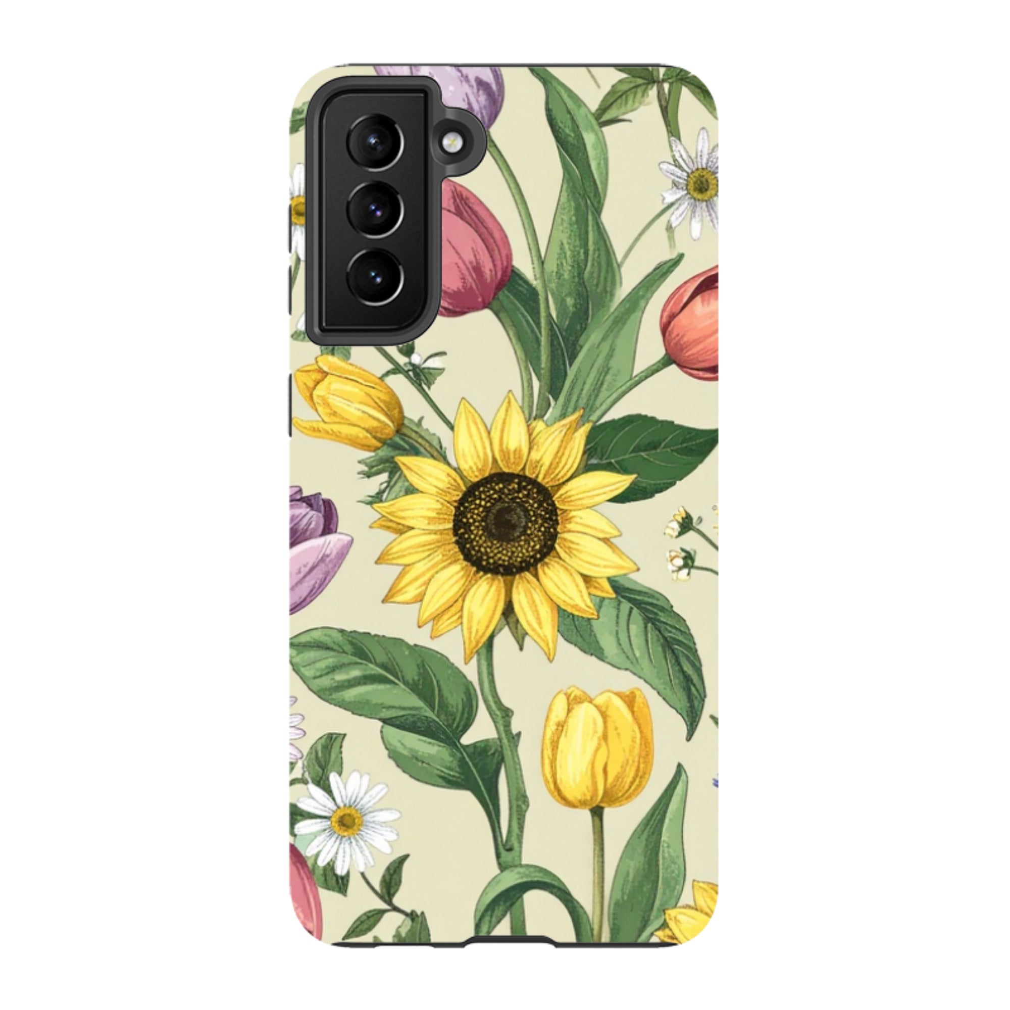 Samsung Tough  Case - Pale Sunflowers
