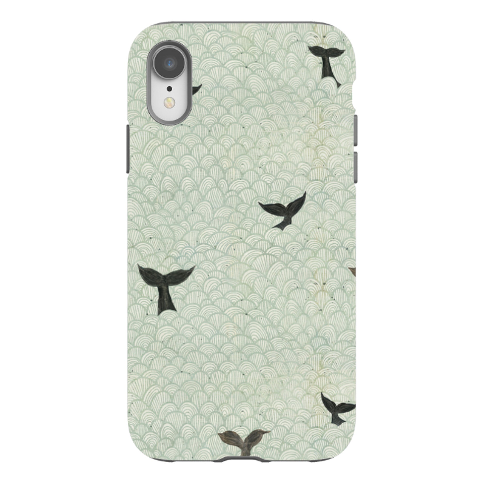 iPhone Tough Case - Whale Tails By Katherine Quinn