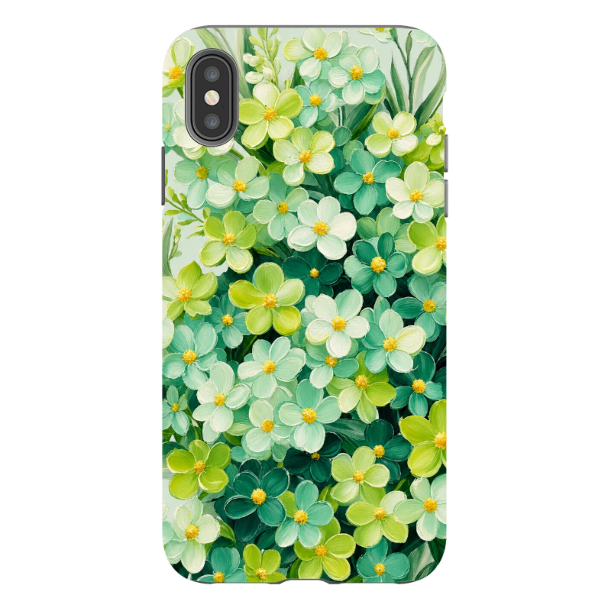 iPhone Tough Case - Sage Wildflower Floral