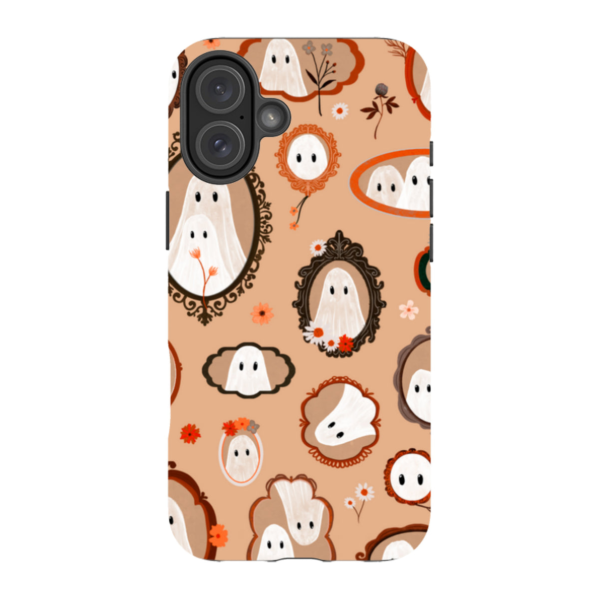 iPhone Tough Case - Framed Ghosts - Cider Clay By Katherine Quinn
