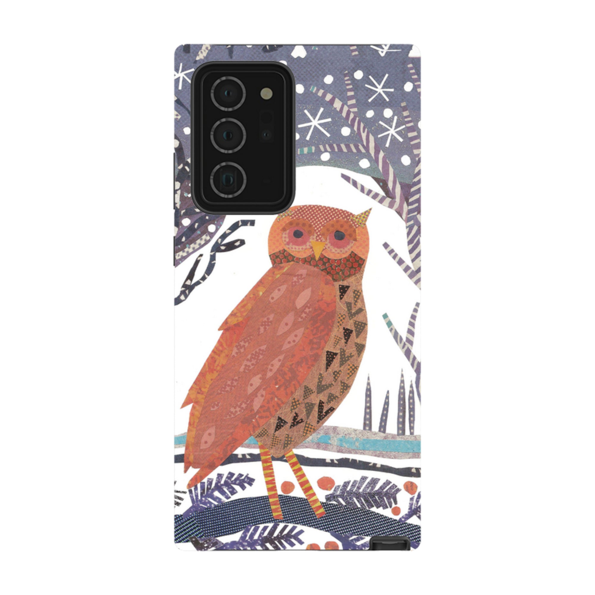 Samsung Tough Case - Winter Owl By Jane Robbins