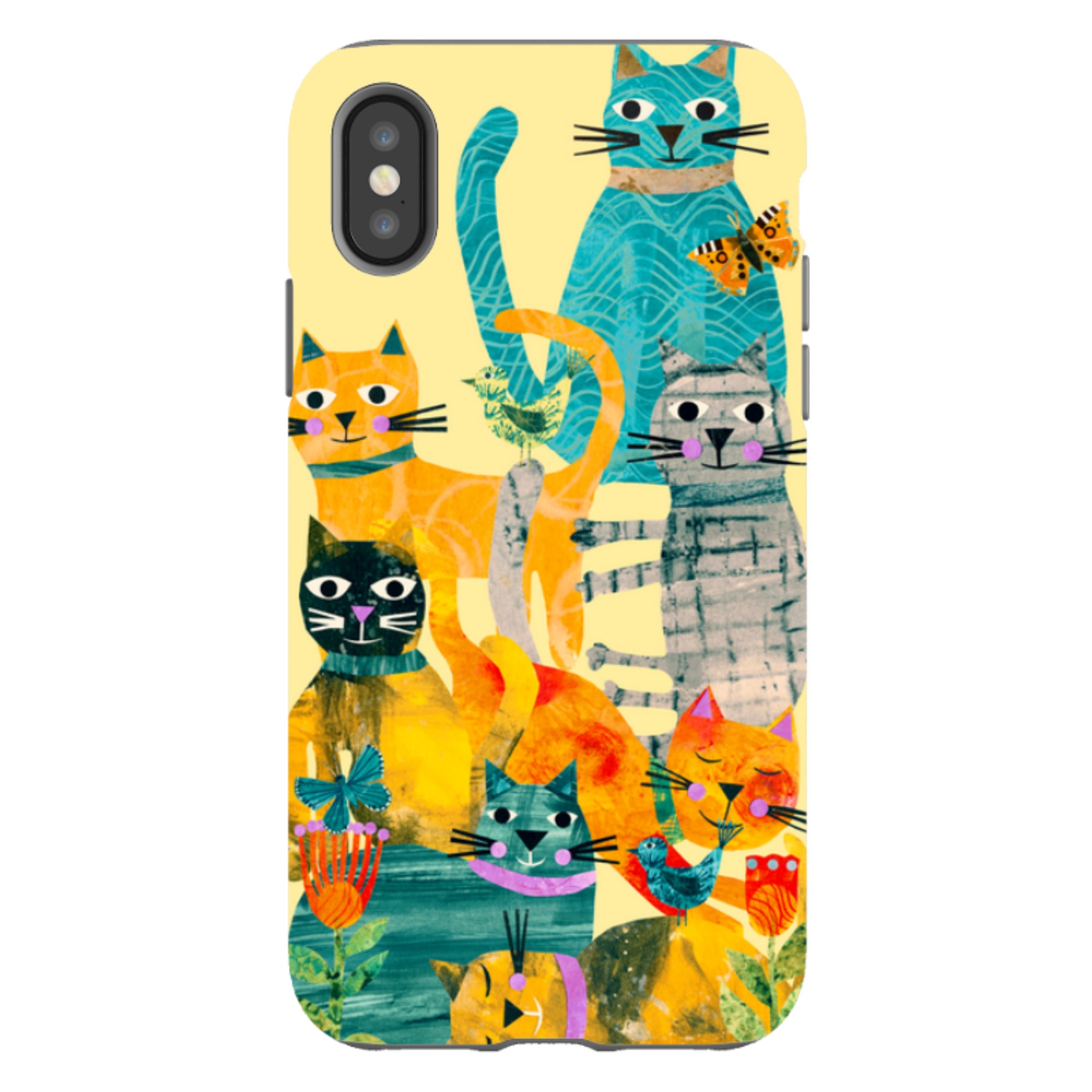 iPhone Case - Cat Party III By Tracey English