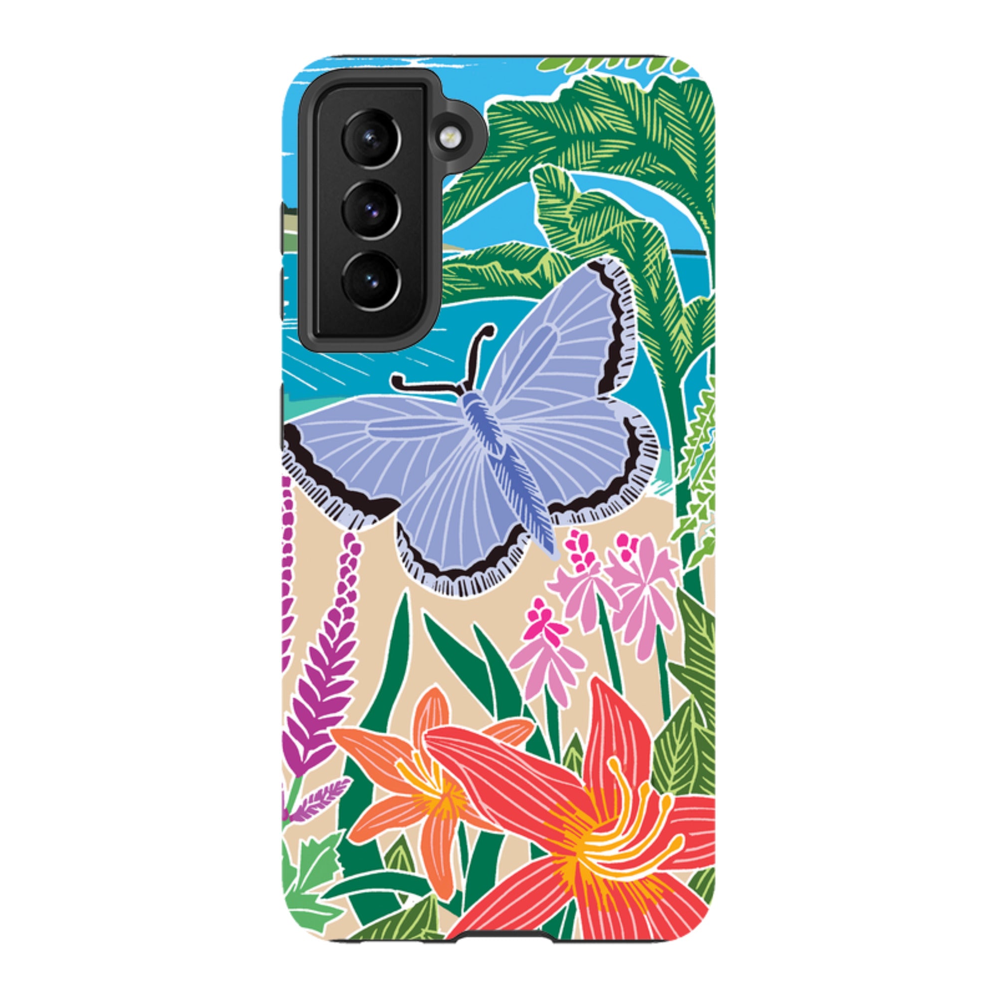 Samsung Tough Case - Trebah Garden By Kate Heiss