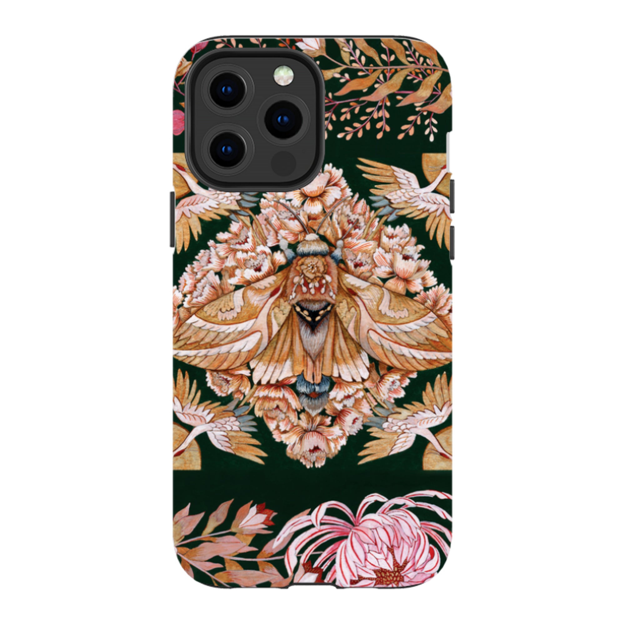 iPhone Tough Case - Golden Moth By Maria Matos