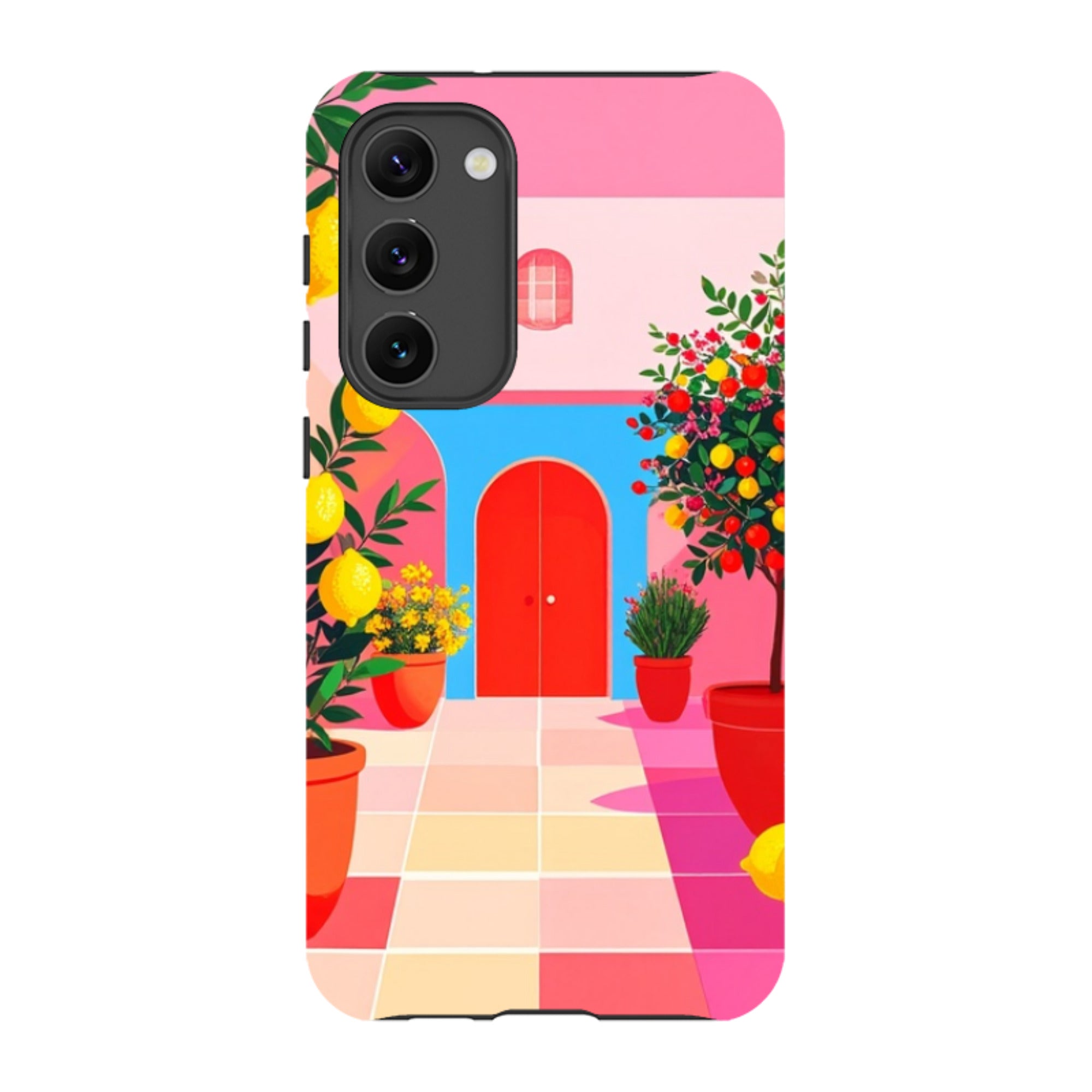 Samsung Tough Case - Red Garden