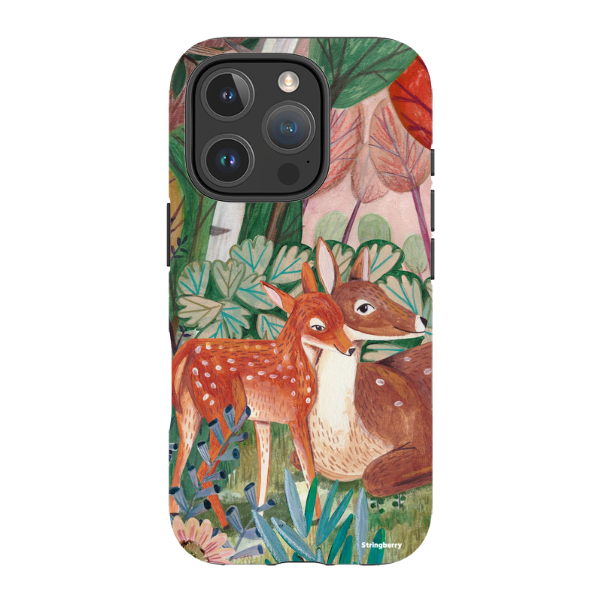 iPhone Tough Case - Deer By Caroline Bonne Muller