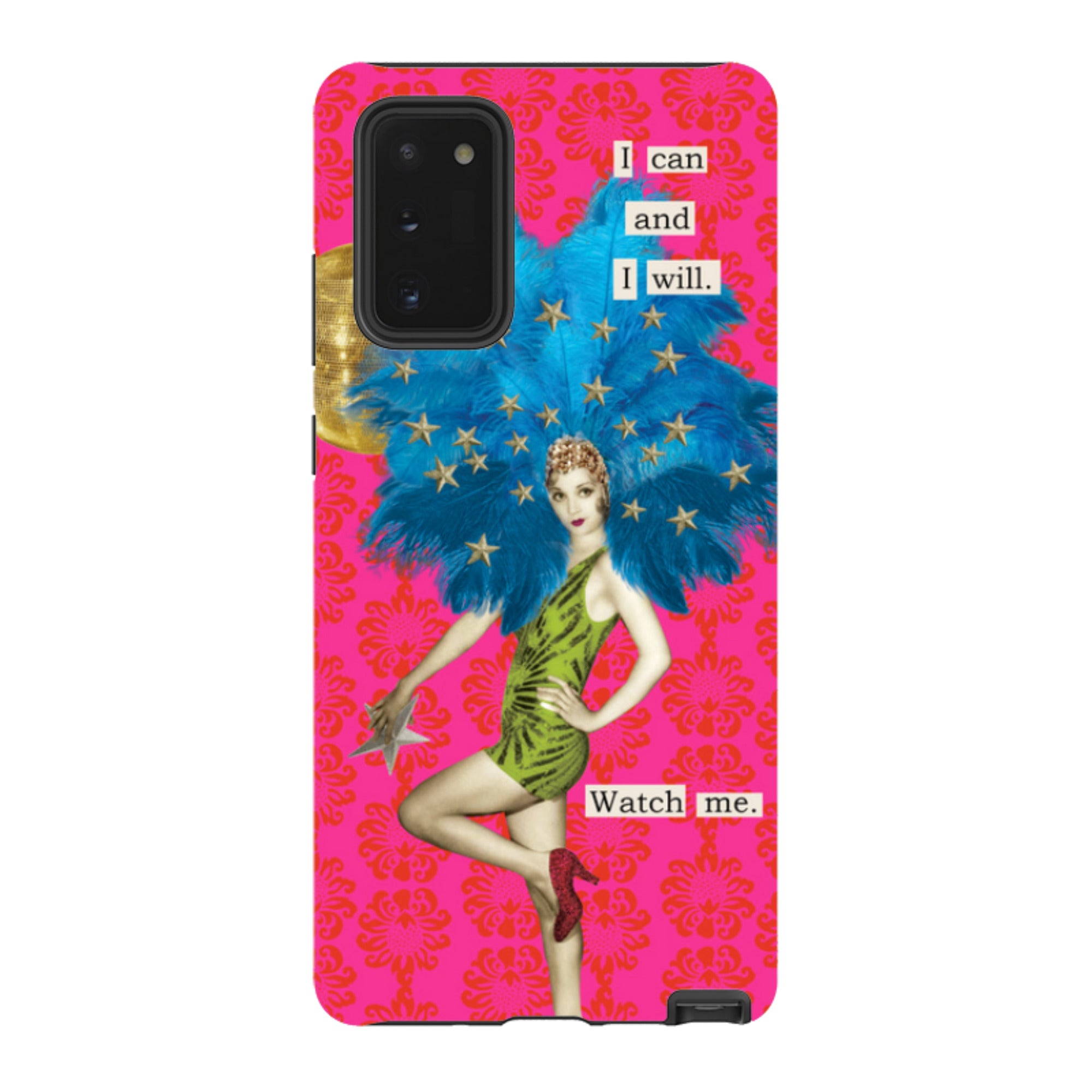 Samsung Tough Case - I Can And I Will By Clare Jordan