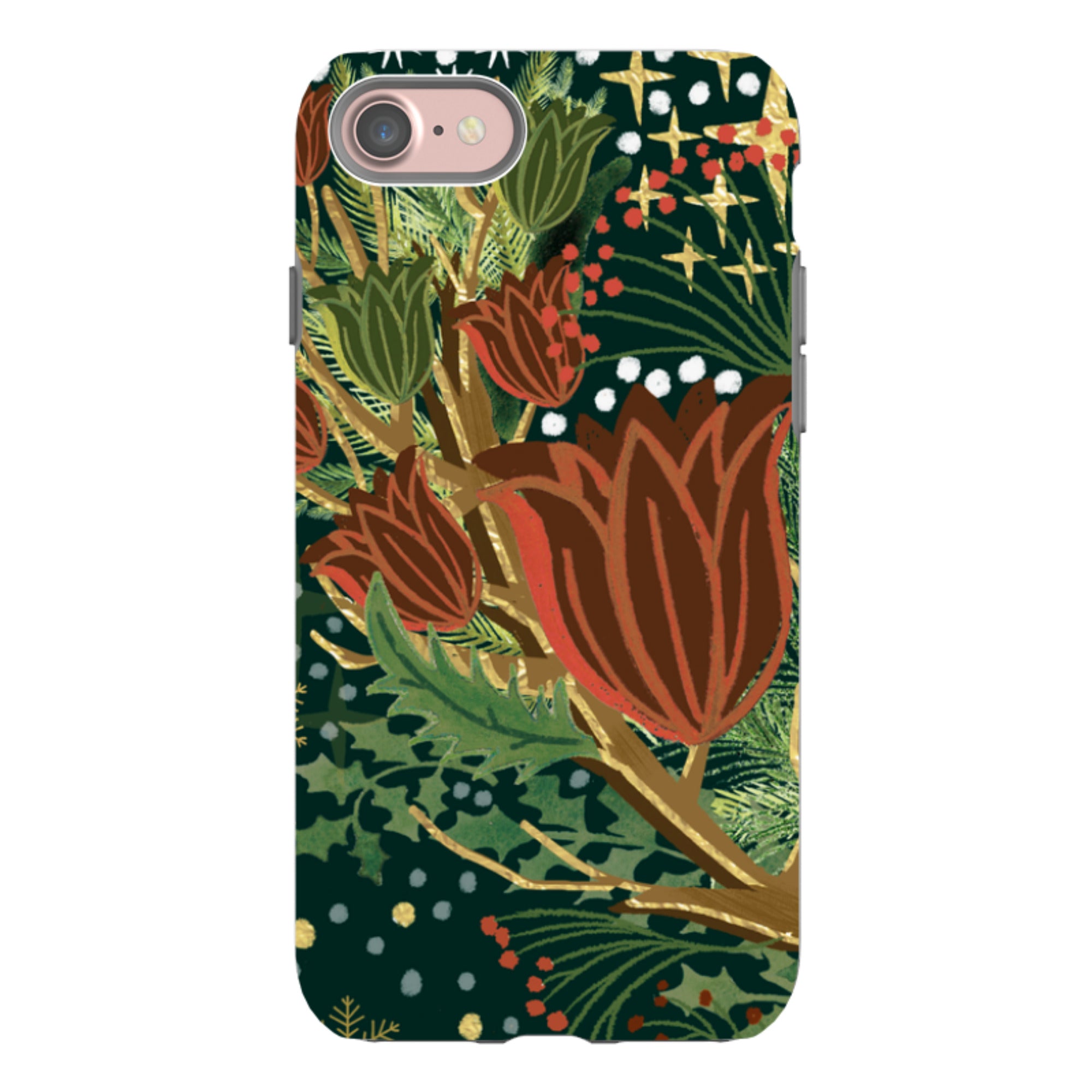 iPhone Tough Case - Winter Deer II By Emma Frances Grant