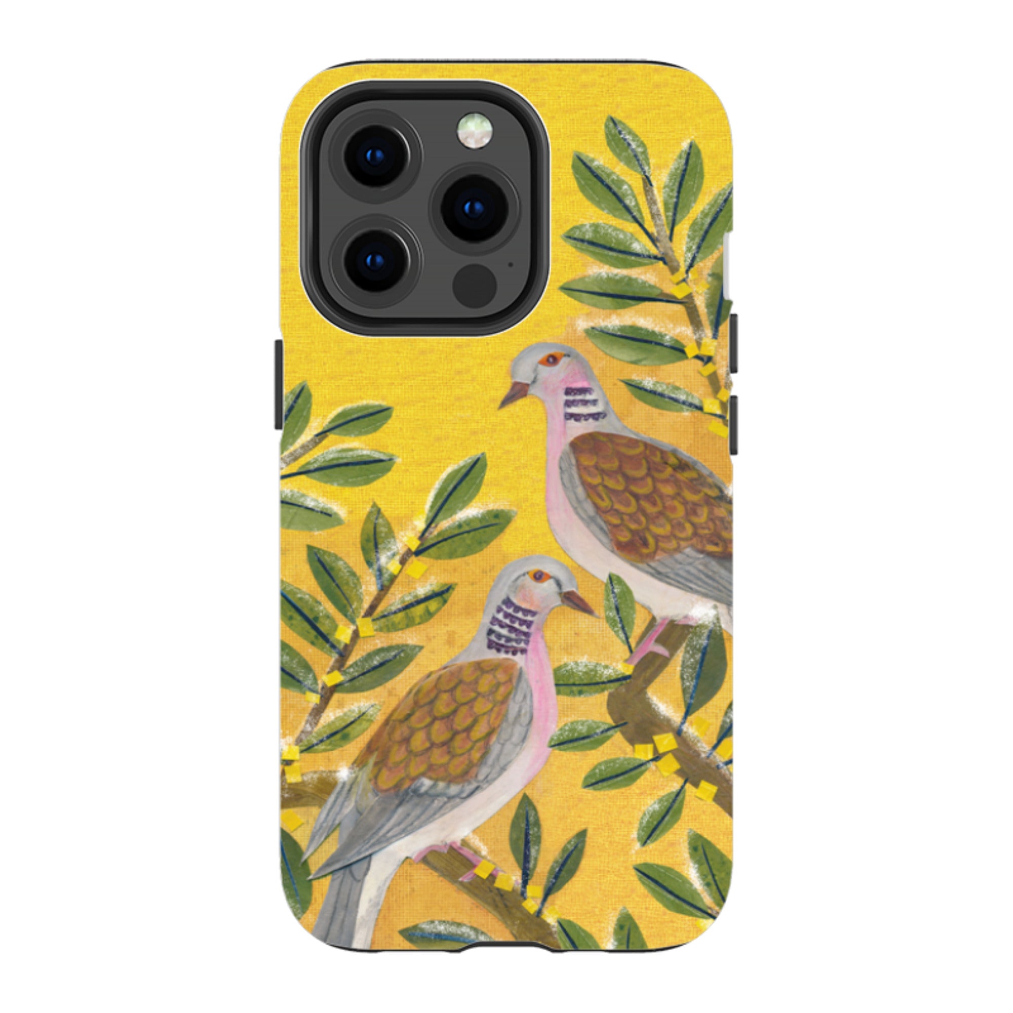 iPhone MagSafe Tough Case - Two Turtle Doves By Tracey English