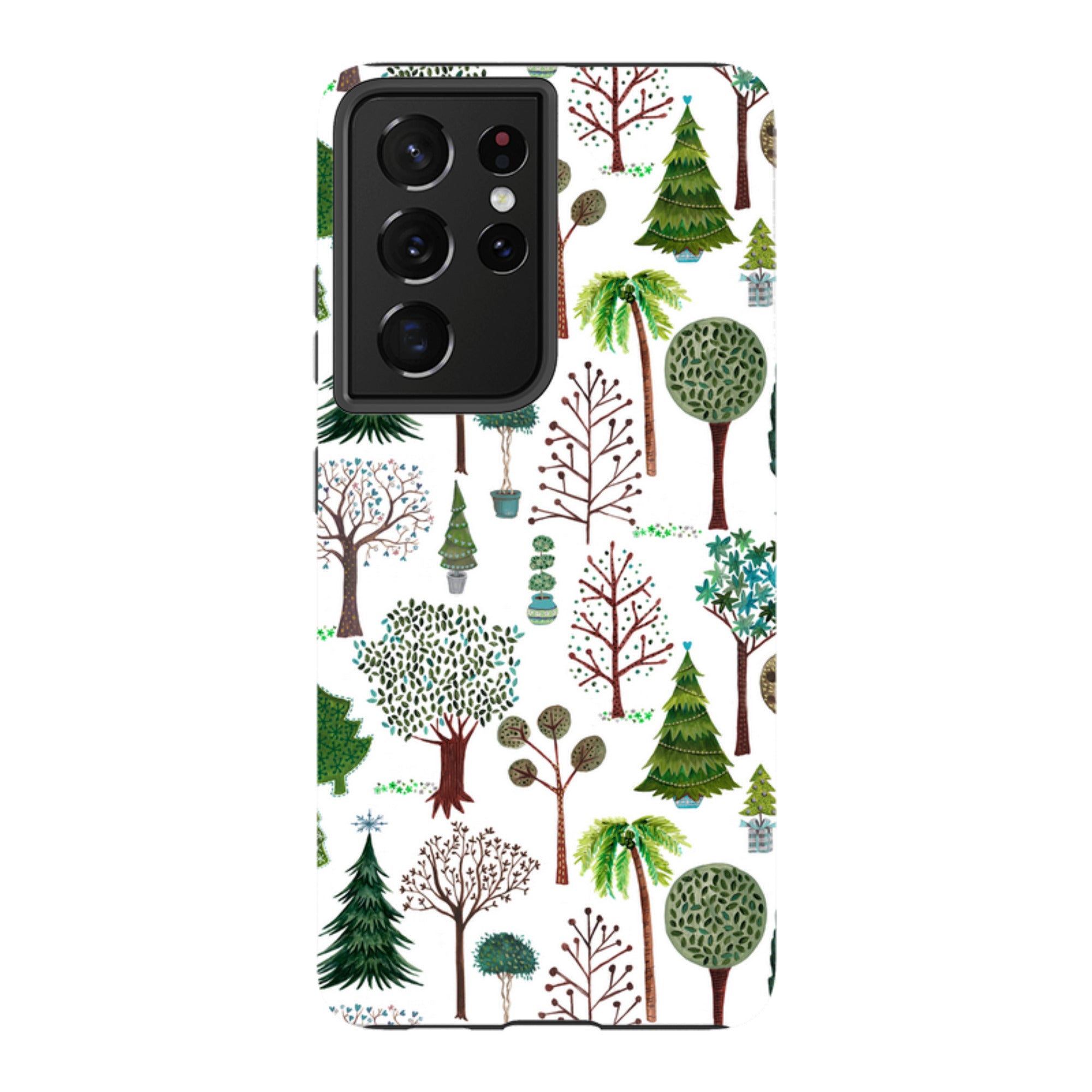 Samsung Tough Case - Xmas Trees By Caroline Bonne Muller