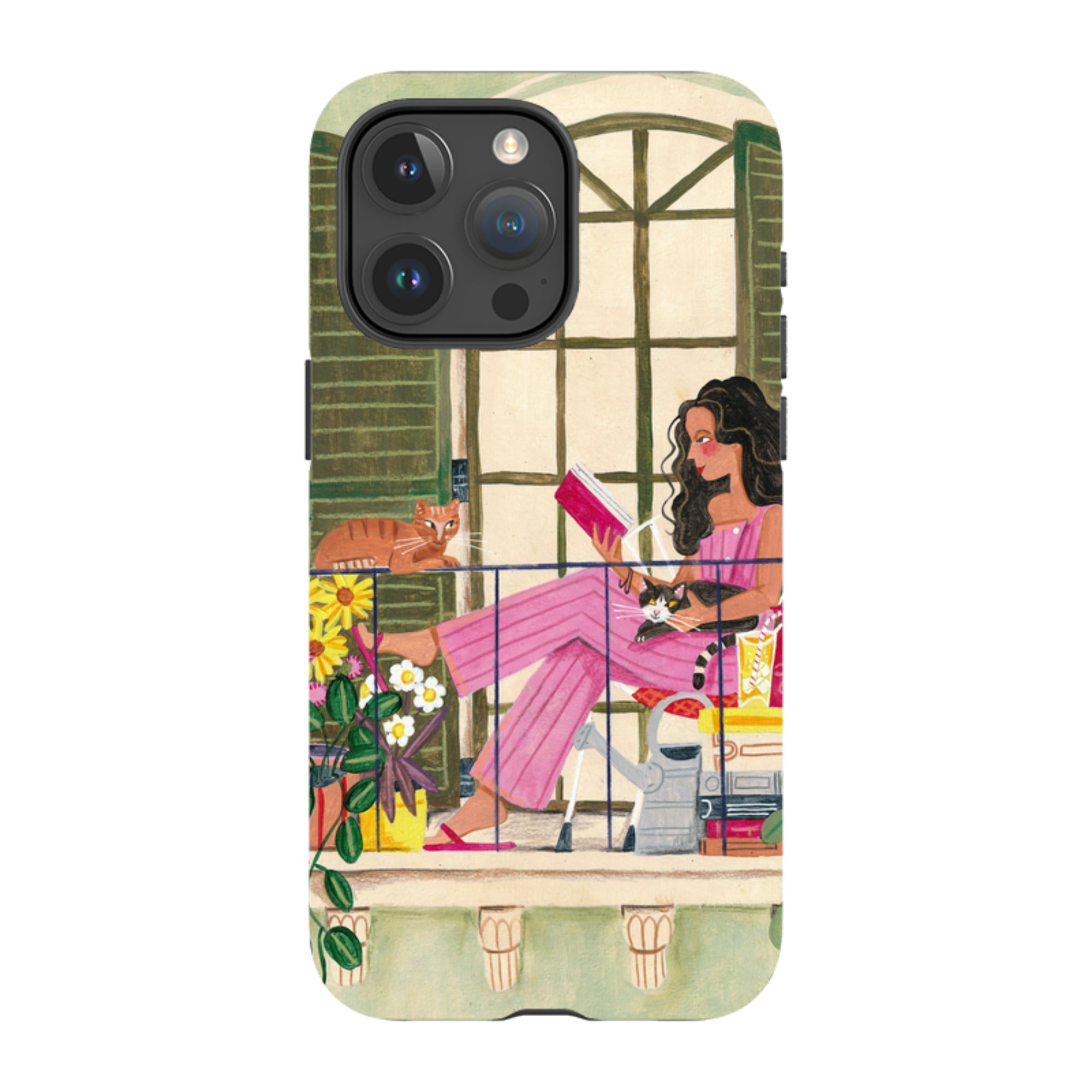 iPhone MagSafe Tough Case -  Balcony By Caroline Bonne Muller