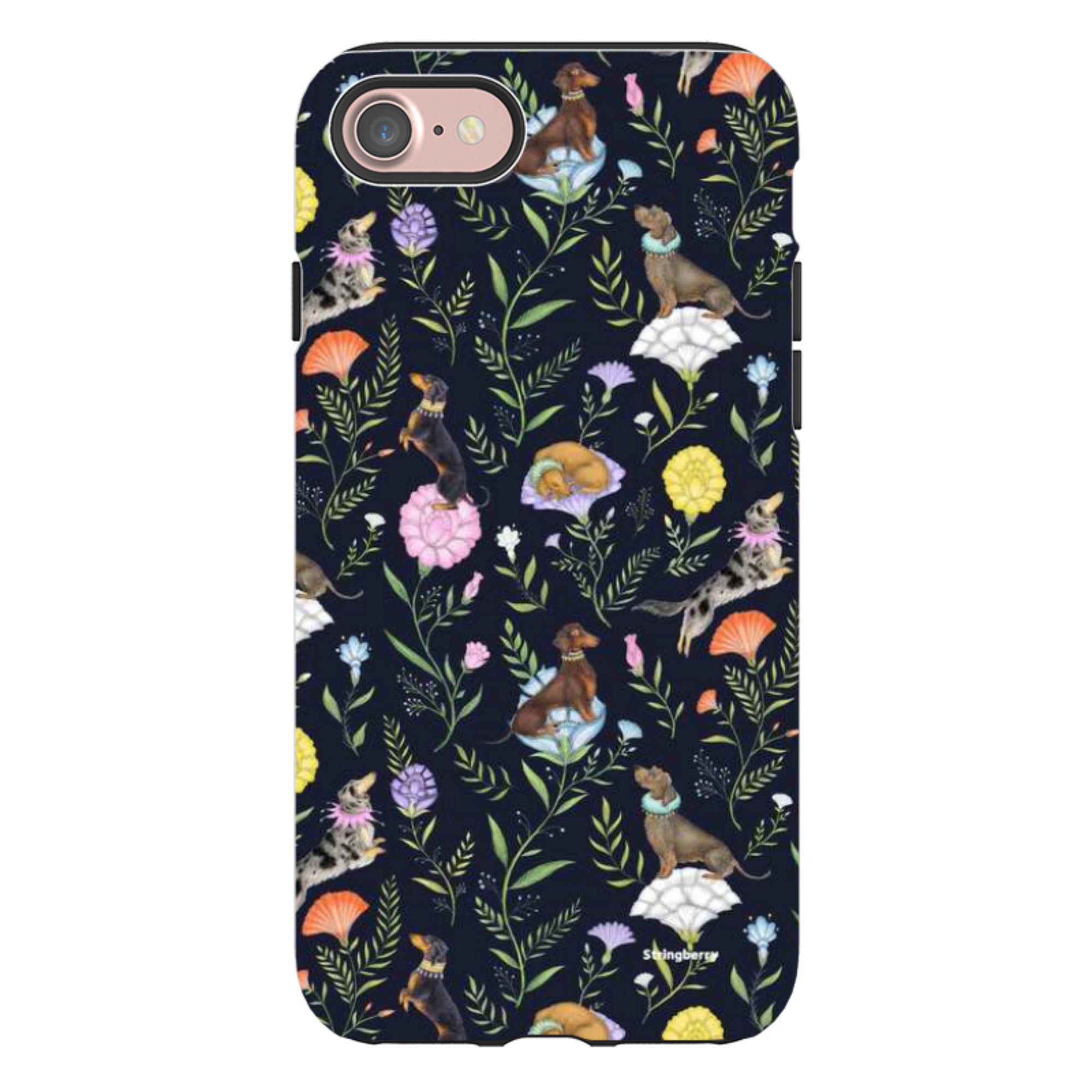 iPhone Tough Case - Doxy Day Afternoon Marine By Catherine Rowe