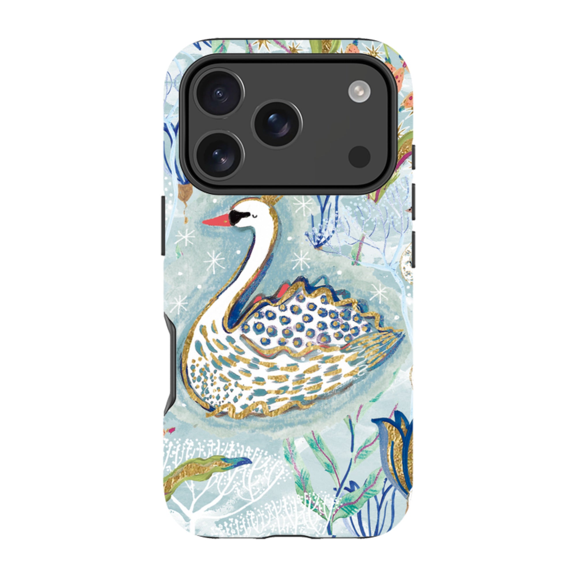 iPhone Tough Case - Seven Swans I By Emma Frances Grant