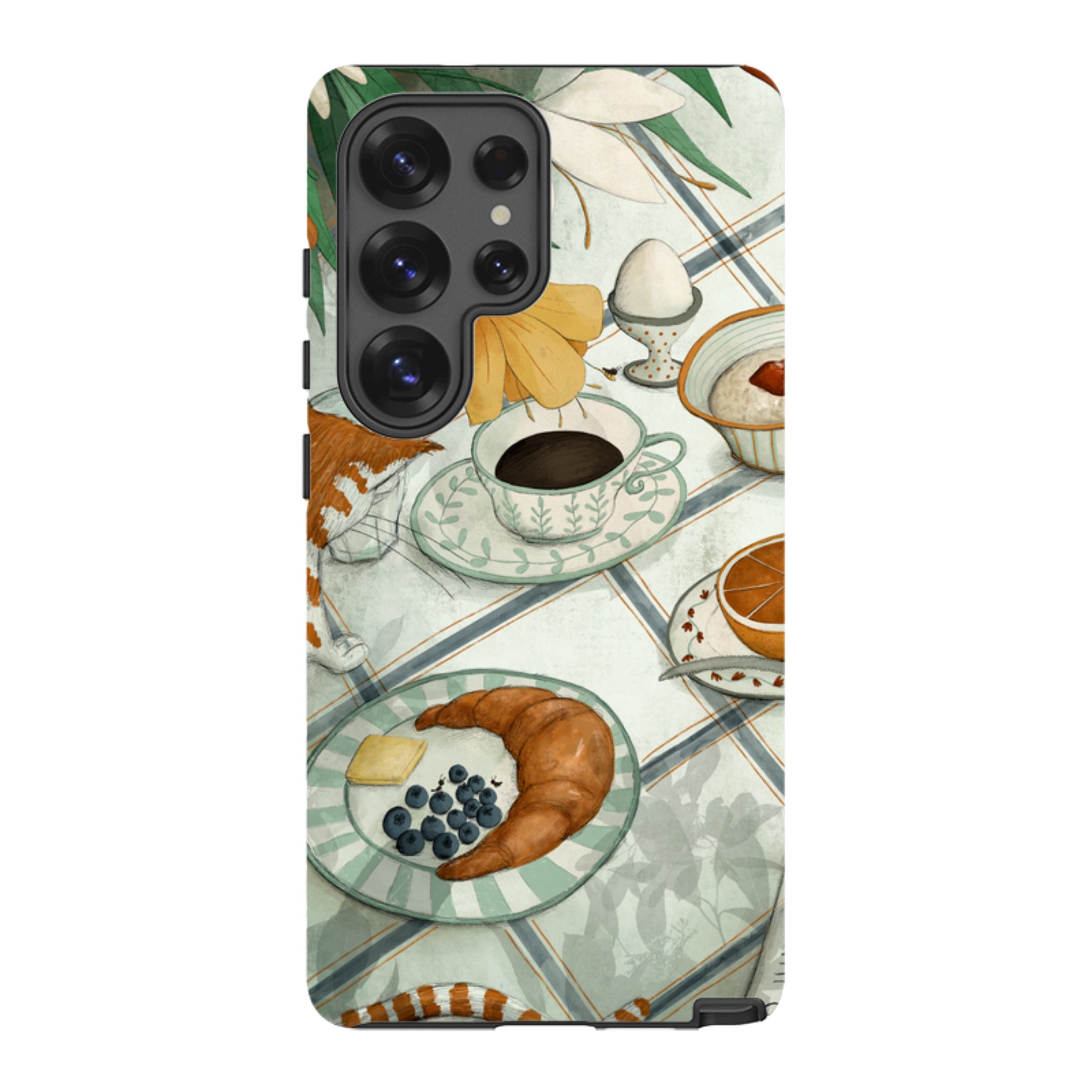 Samsung Tough Case - Hungry Friends By Maja Lindberg