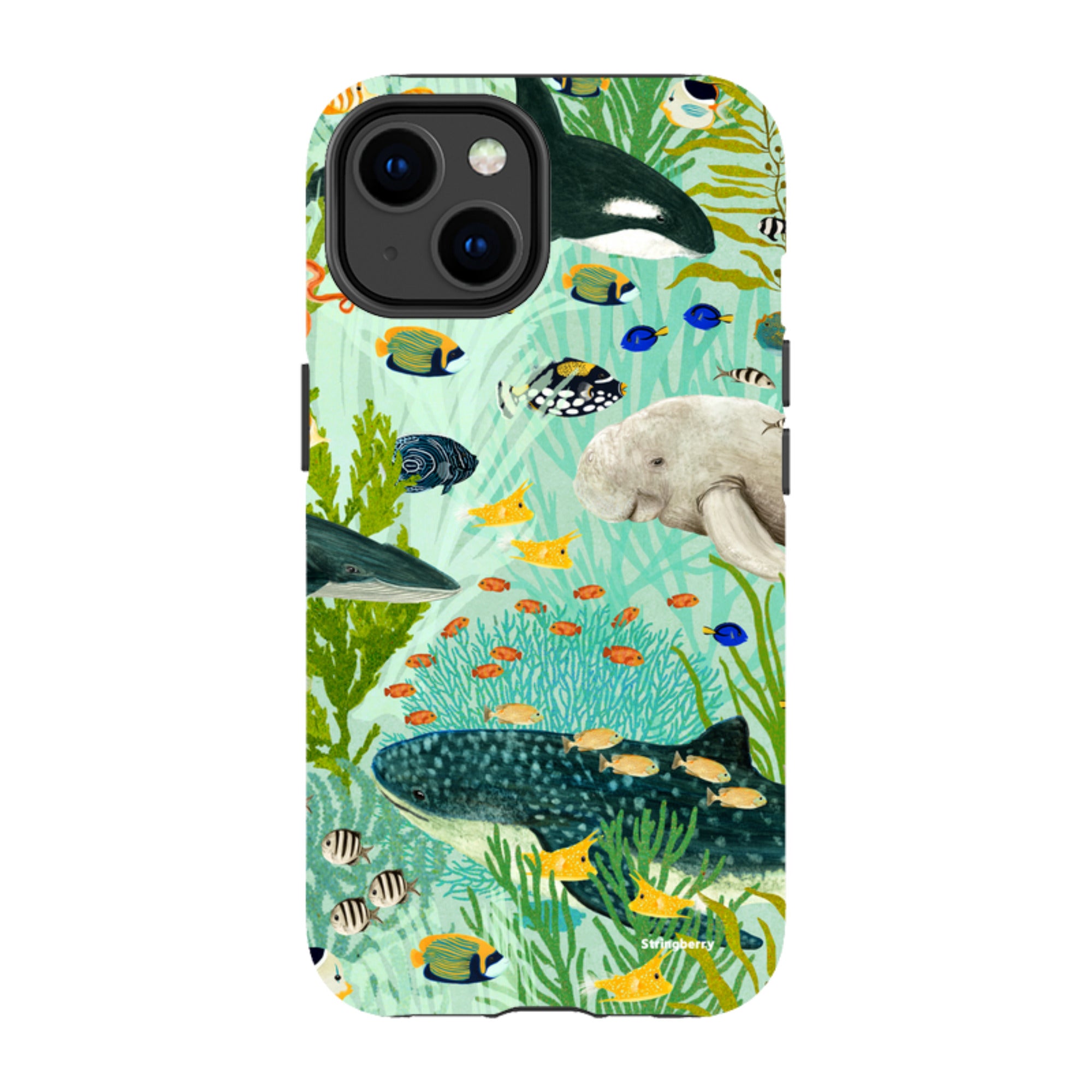 iPhone Tough Case - Sea Life By Katherine Quinn
