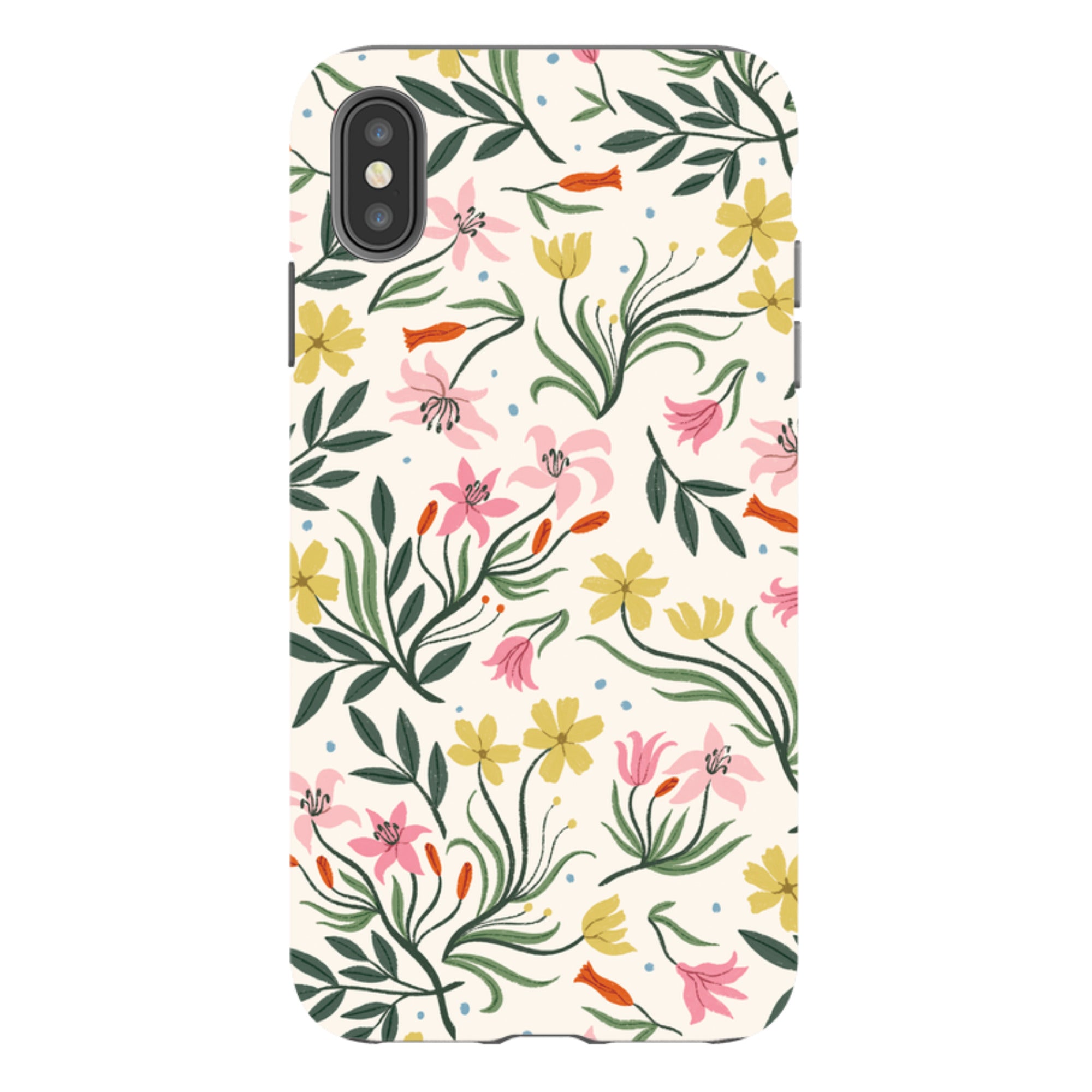 iPhone Tough Case - Lilies By Meghann Rader