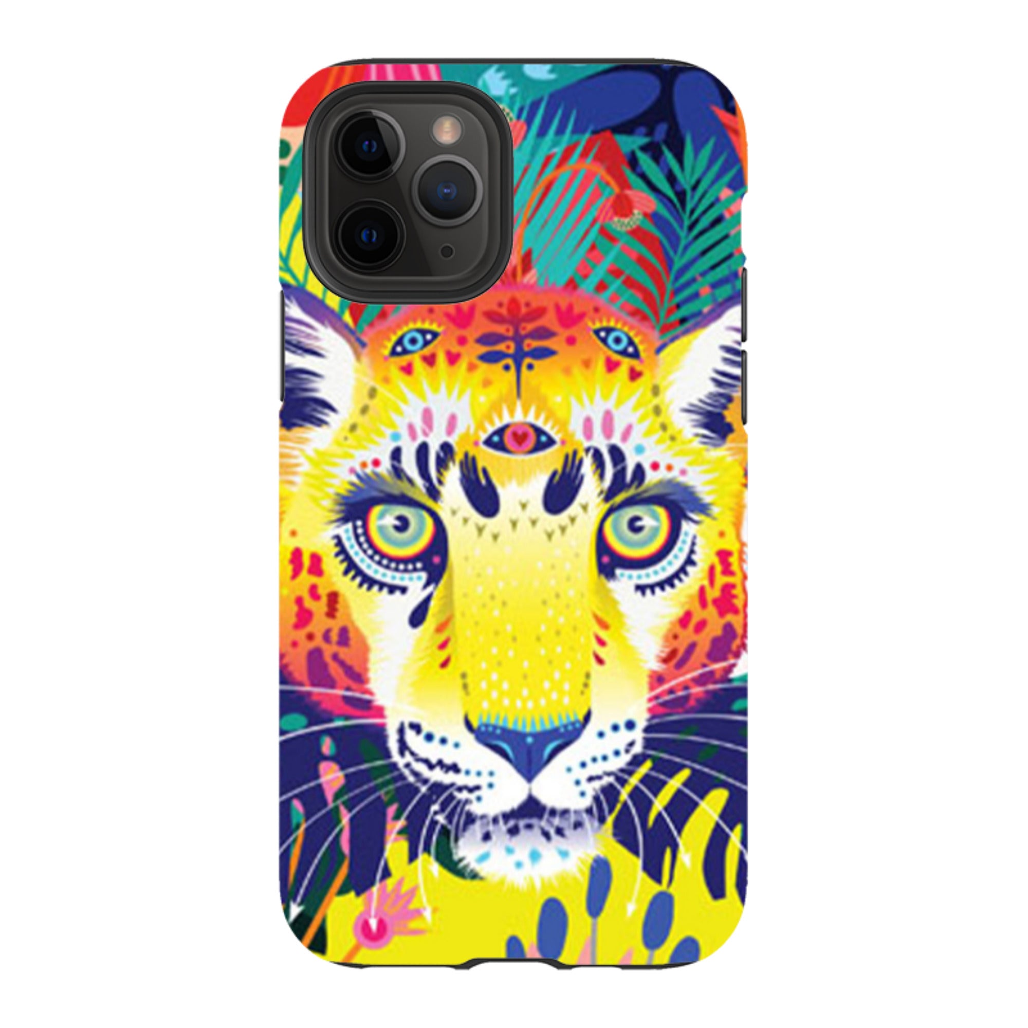 iPhone Tough Case - Leopard By Mia Underwood