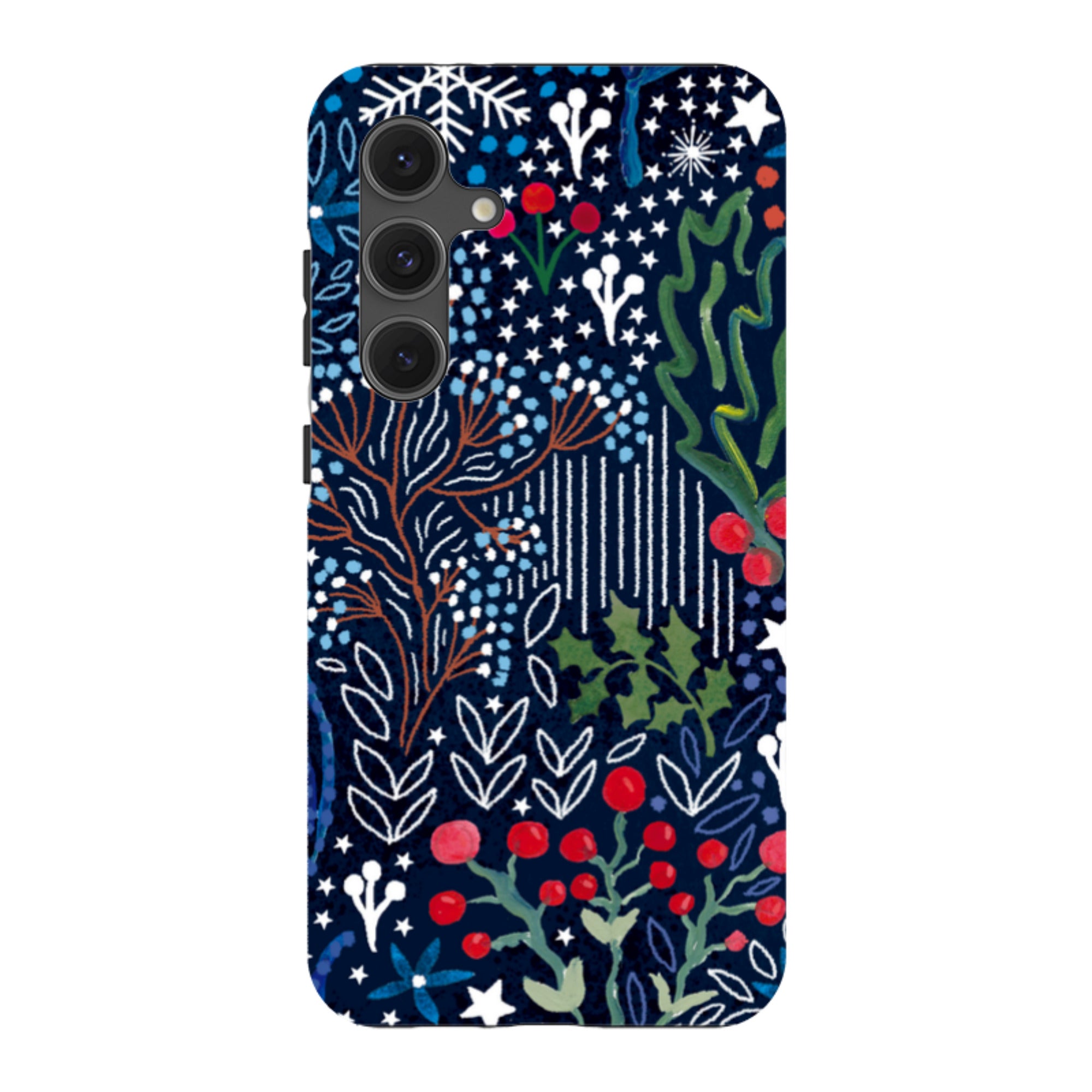 Samsung Tough Case - Winter Flowers II By Emma Frances Grant