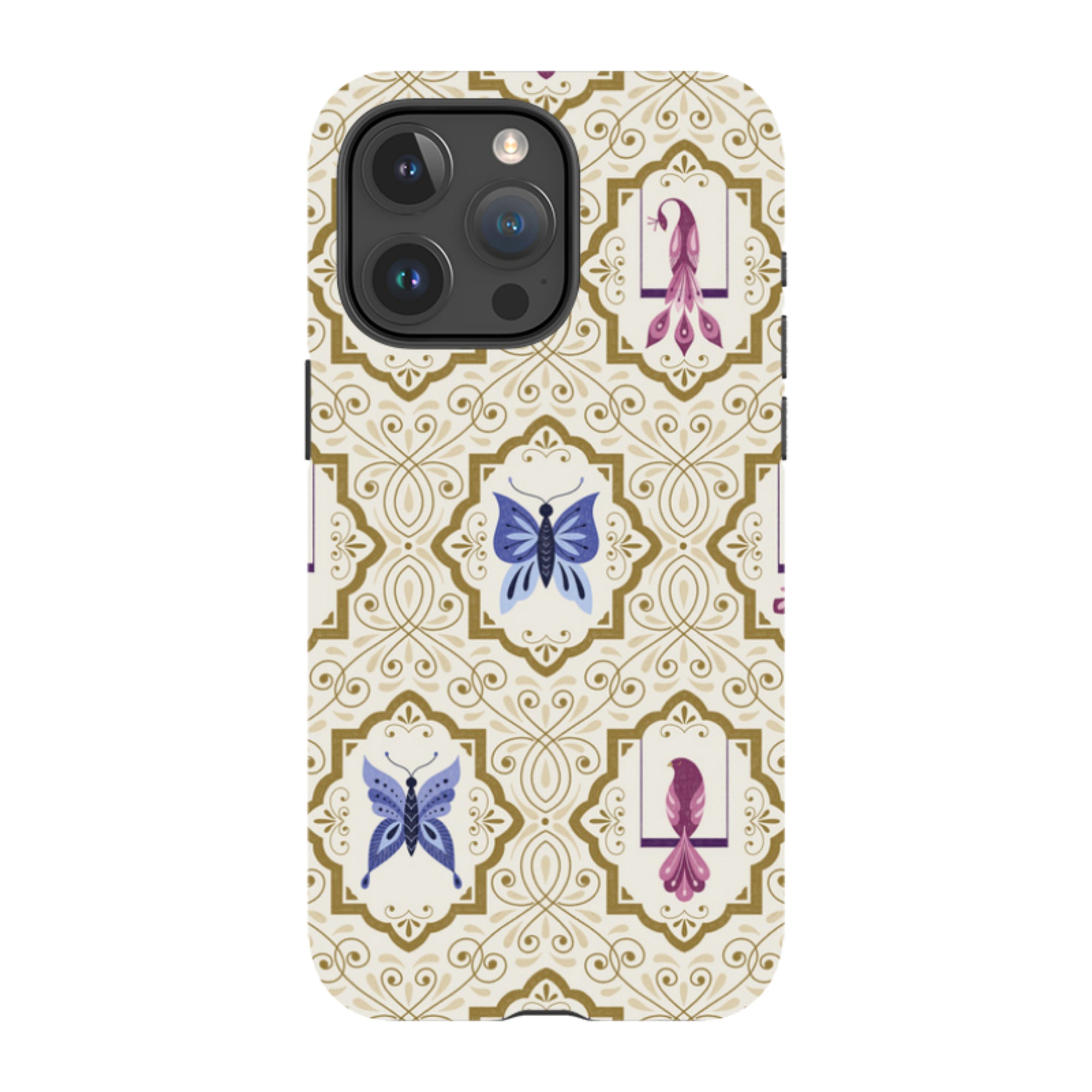 iPhone Tough Case - Wingframes Ivory By Jenny Zemanek