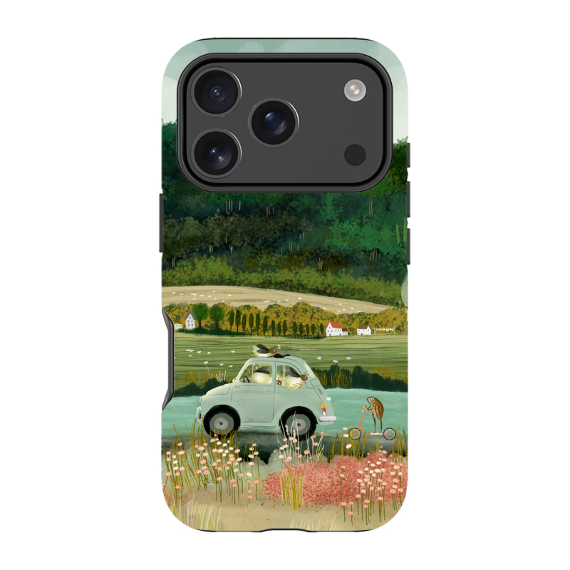 iPhone Tough Case - Lightening Bugs By Katherine Quinn