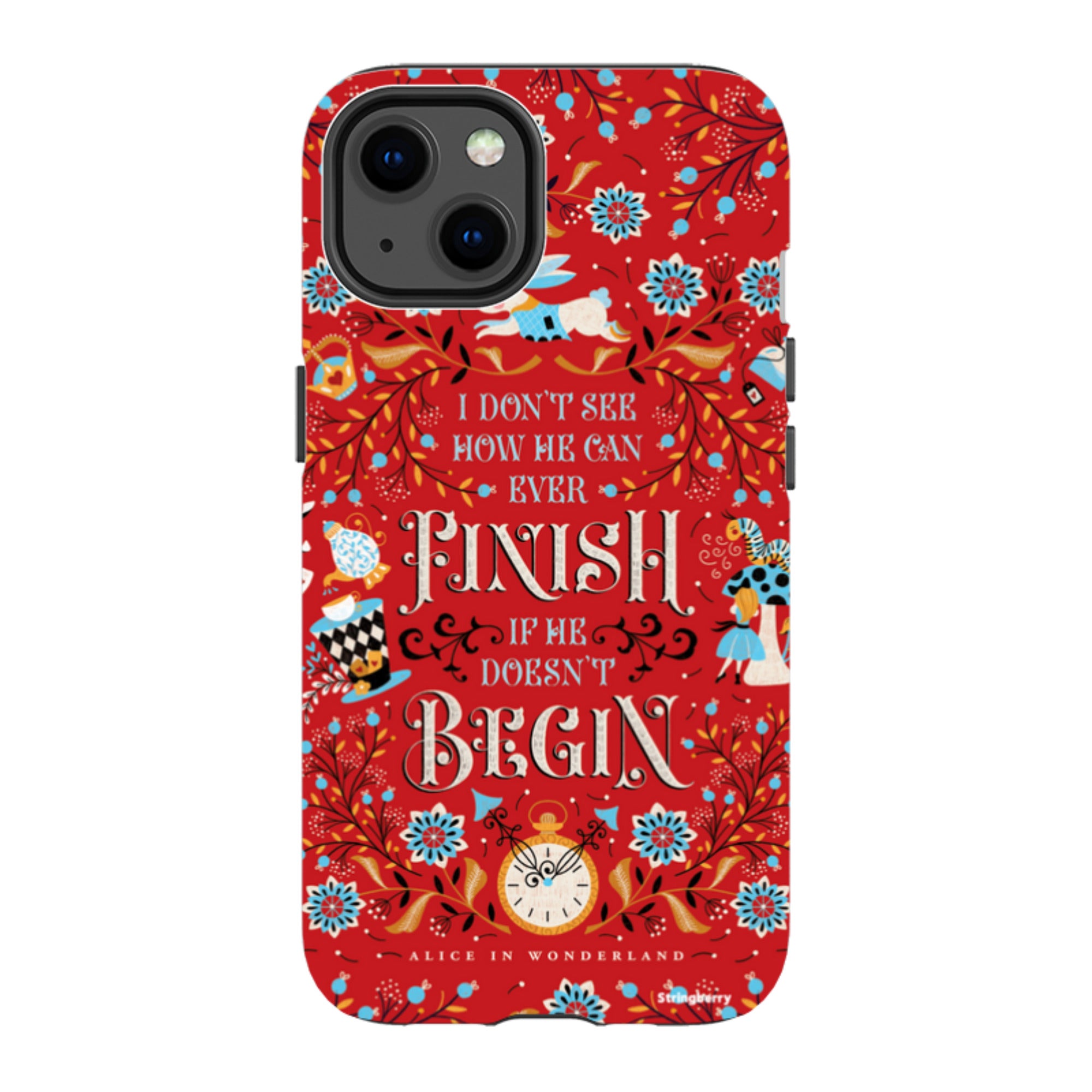 iPhone Tough Case - Alice By Jenny Zemanek