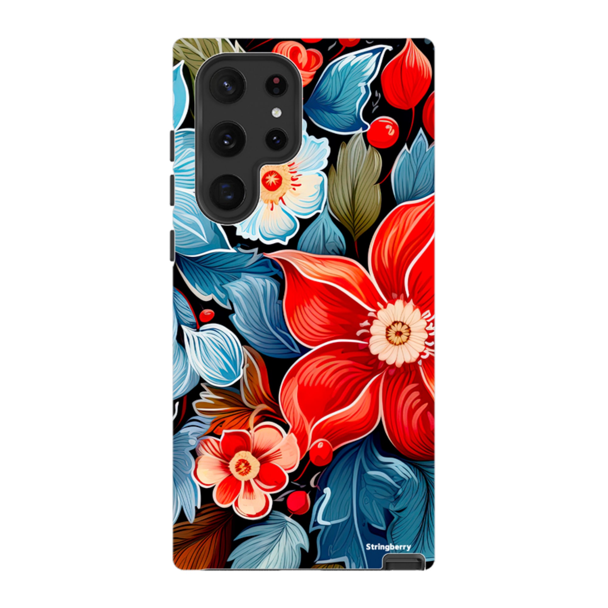 Samsung Tough Case - Red Bells