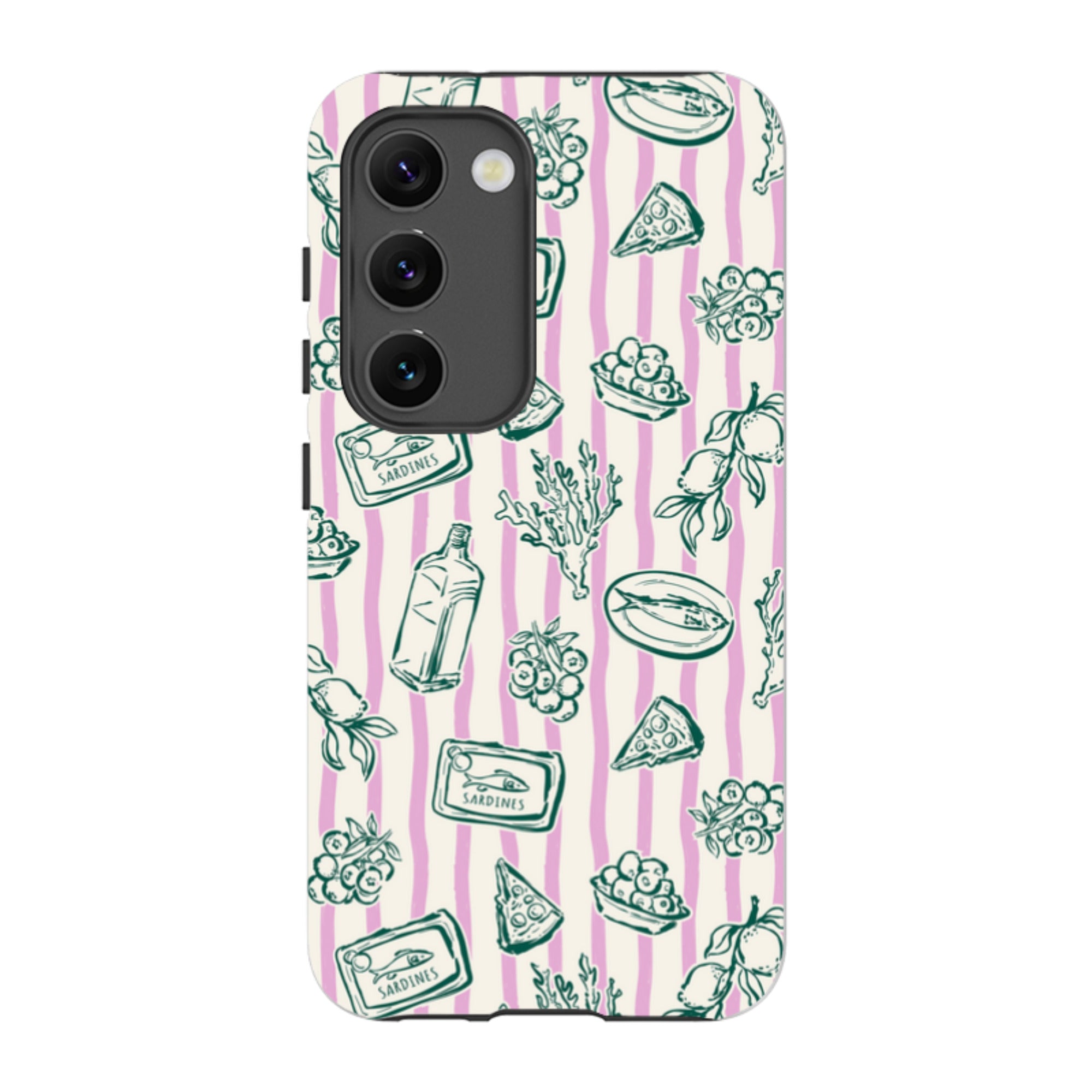Samsung Tough Case - Sardines and Gin