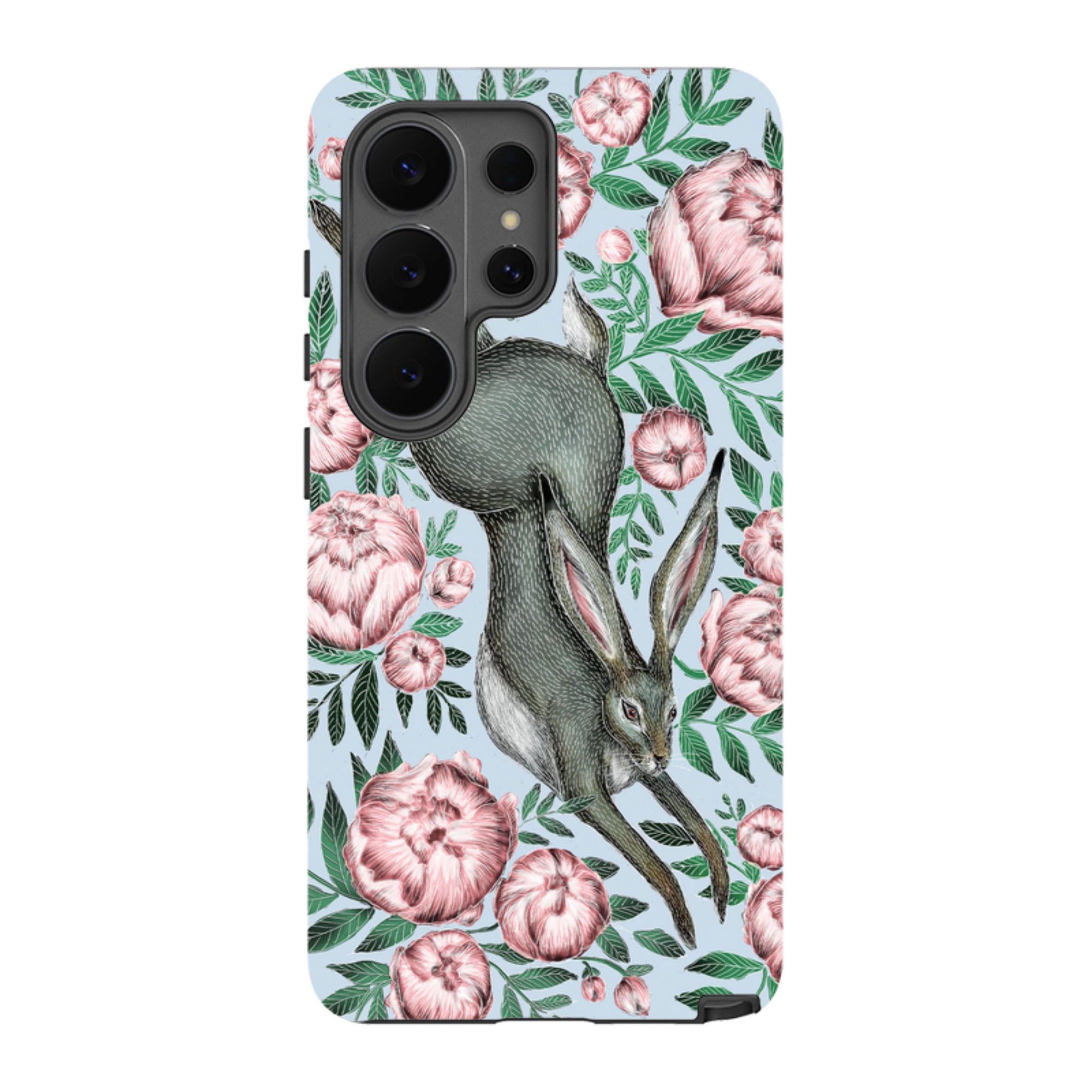 Samsung Tough Case - Hare And Peonies By Catherine Rowe